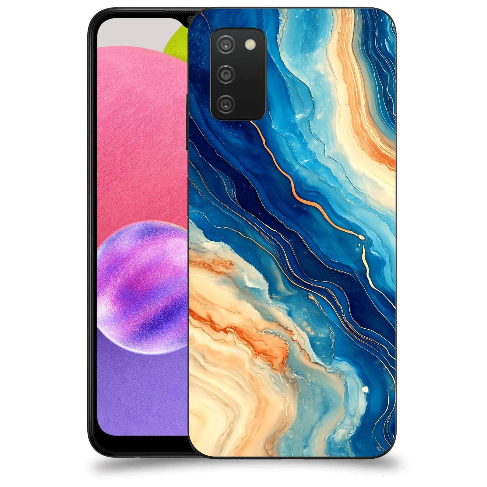 ACOVER Kryt na mobil Samsung Galaxy A03s A037G - Kosmos a Proudění
