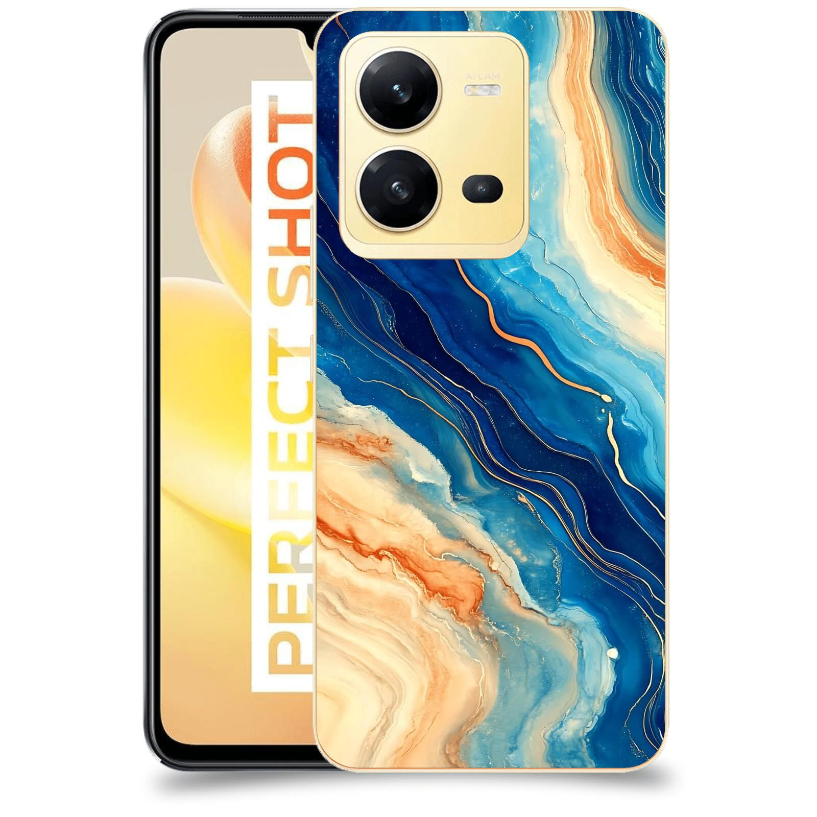 ACOVER Kryt na mobil Vivo X80 Lite - Kosmos a Proudění