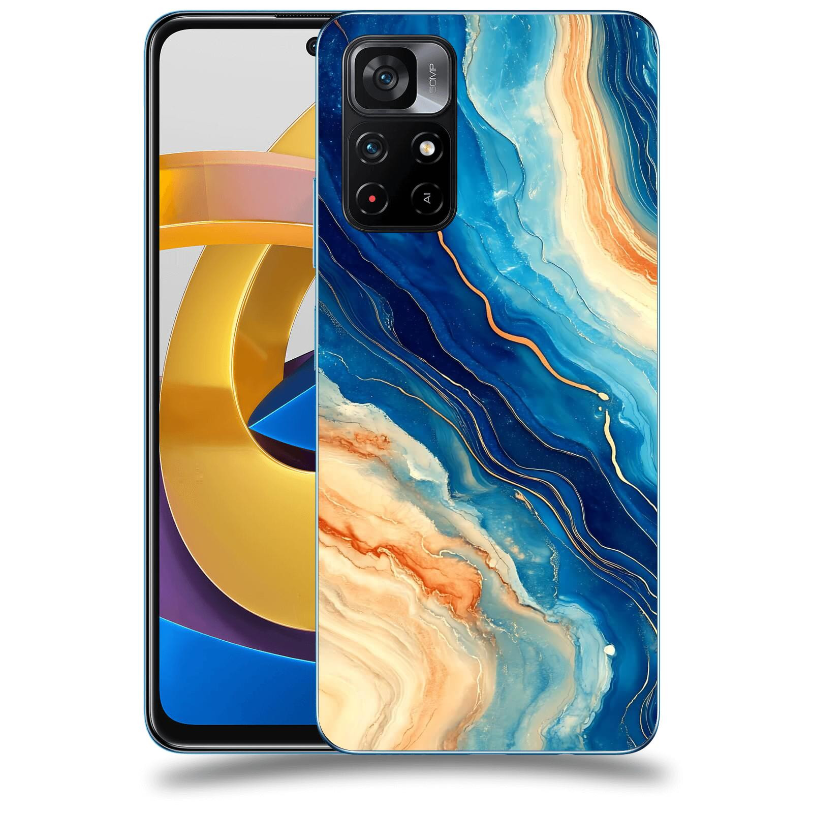 ACOVER Kryt na mobil Xiaomi Poco M4 Pro - Kosmos a Proudění