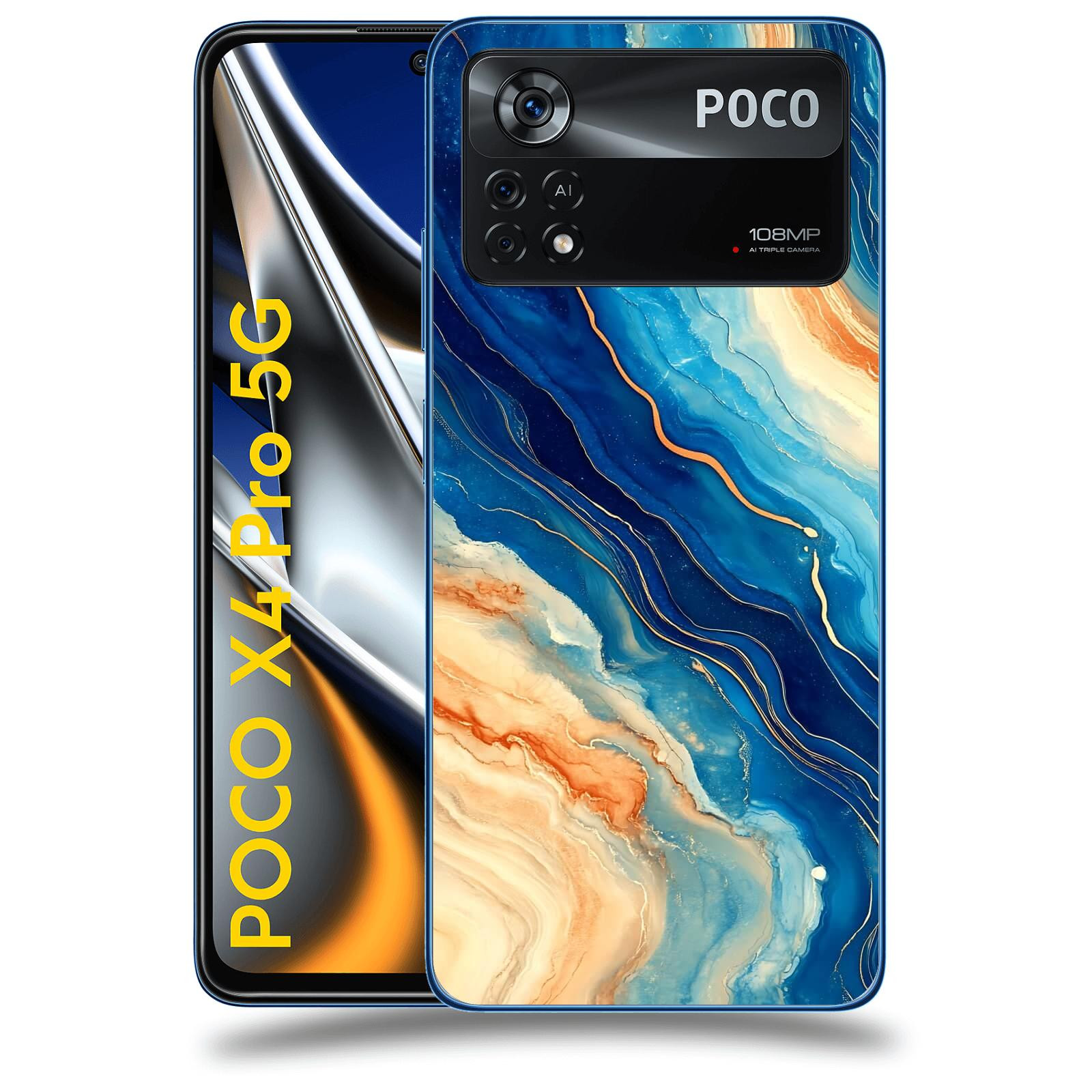 ACOVER Kryt na mobil Xiaomi Poco X4 Pro 5G - Kosmos a Proudění
