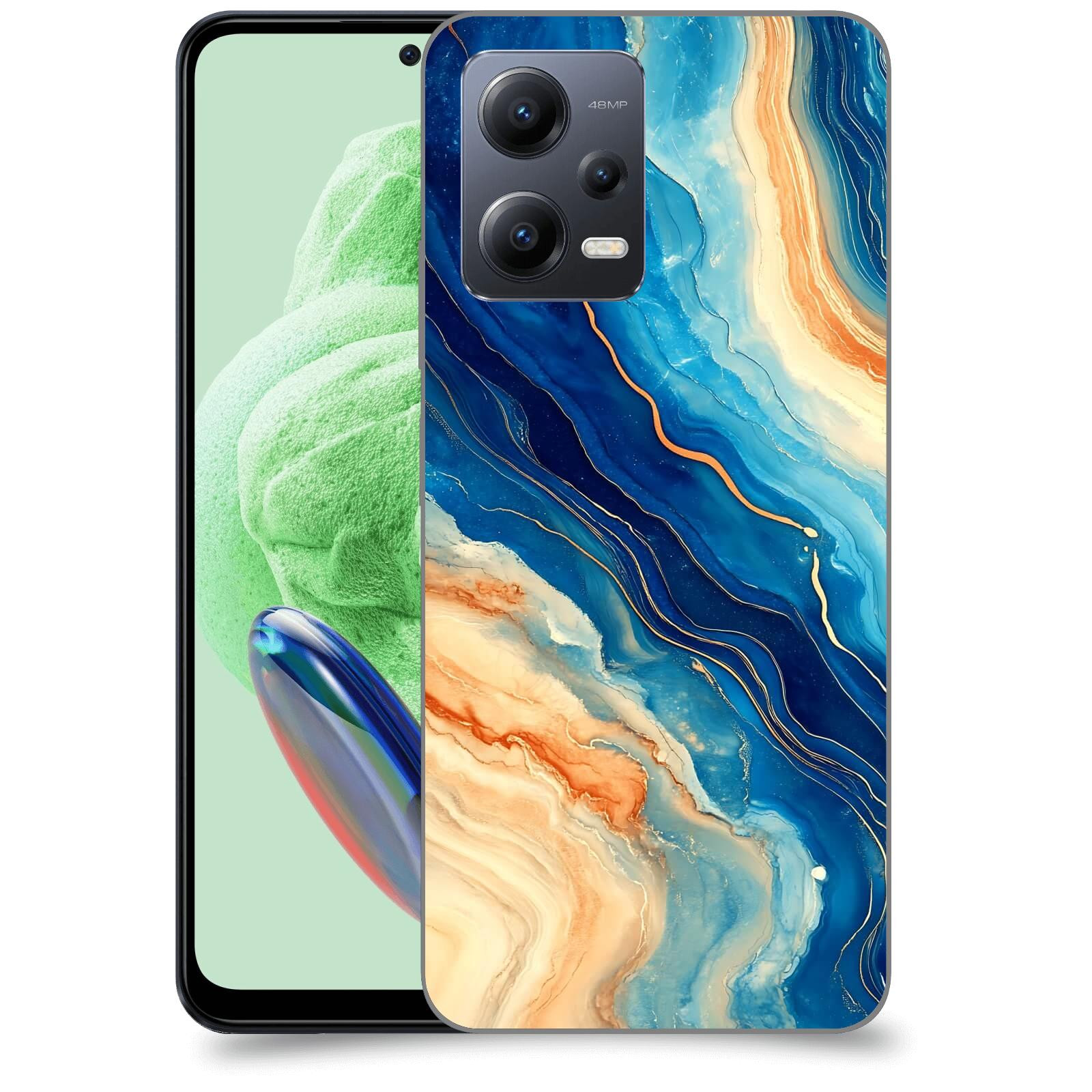 ACOVER Kryt na mobil Xiaomi Redmi Note 12 5G - Kosmos a Proudění