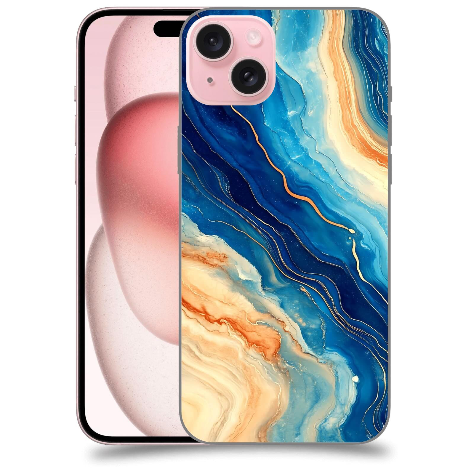 ACOVER Kryt na mobil Apple iPhone 15 plus - Kosmos a Proudění