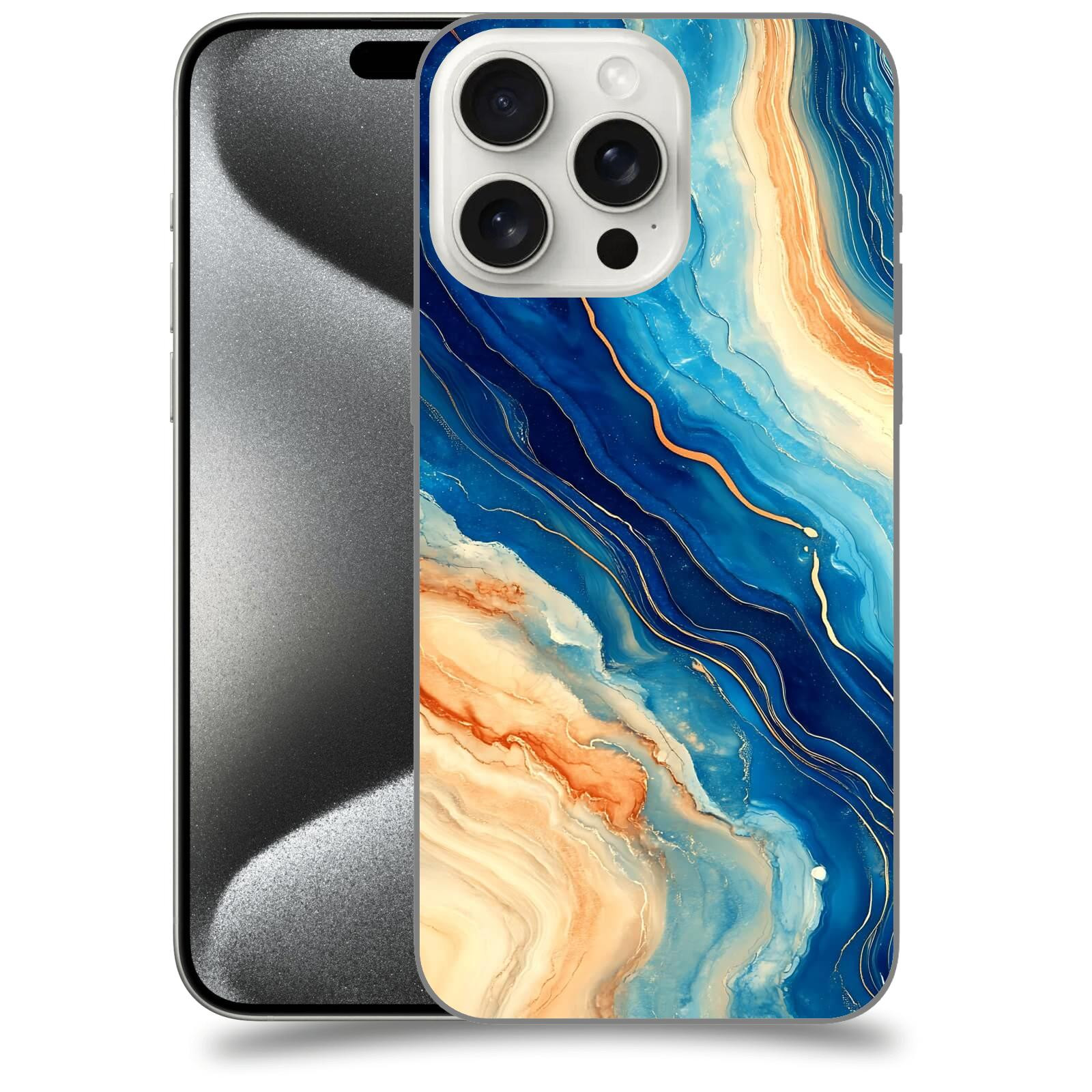 ACOVER Kryt na mobil Apple iPhone 15 pro max - Kosmos a Proudění