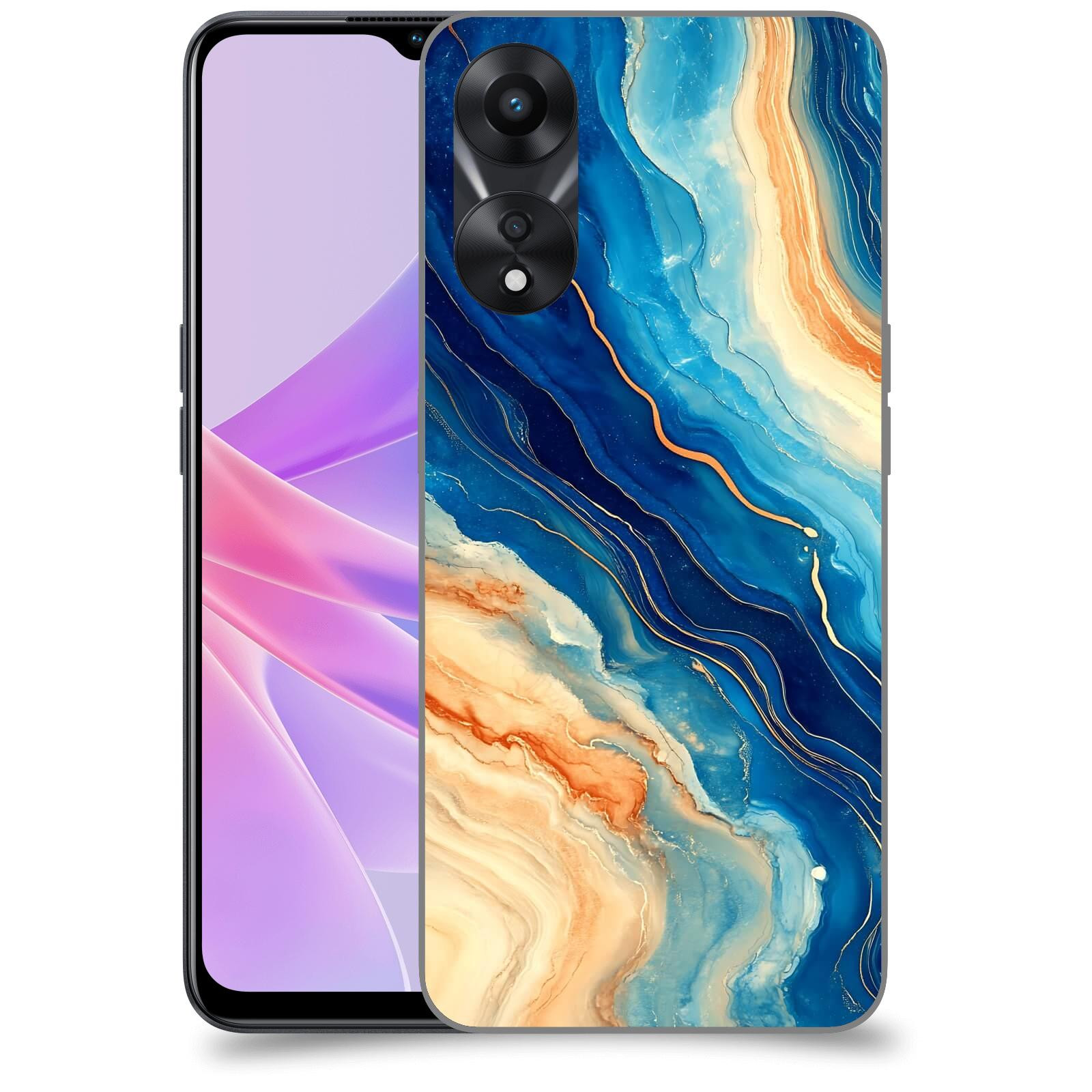 ACOVER Kryt na mobil OPPO A78 5G - Kosmos a Proudění
