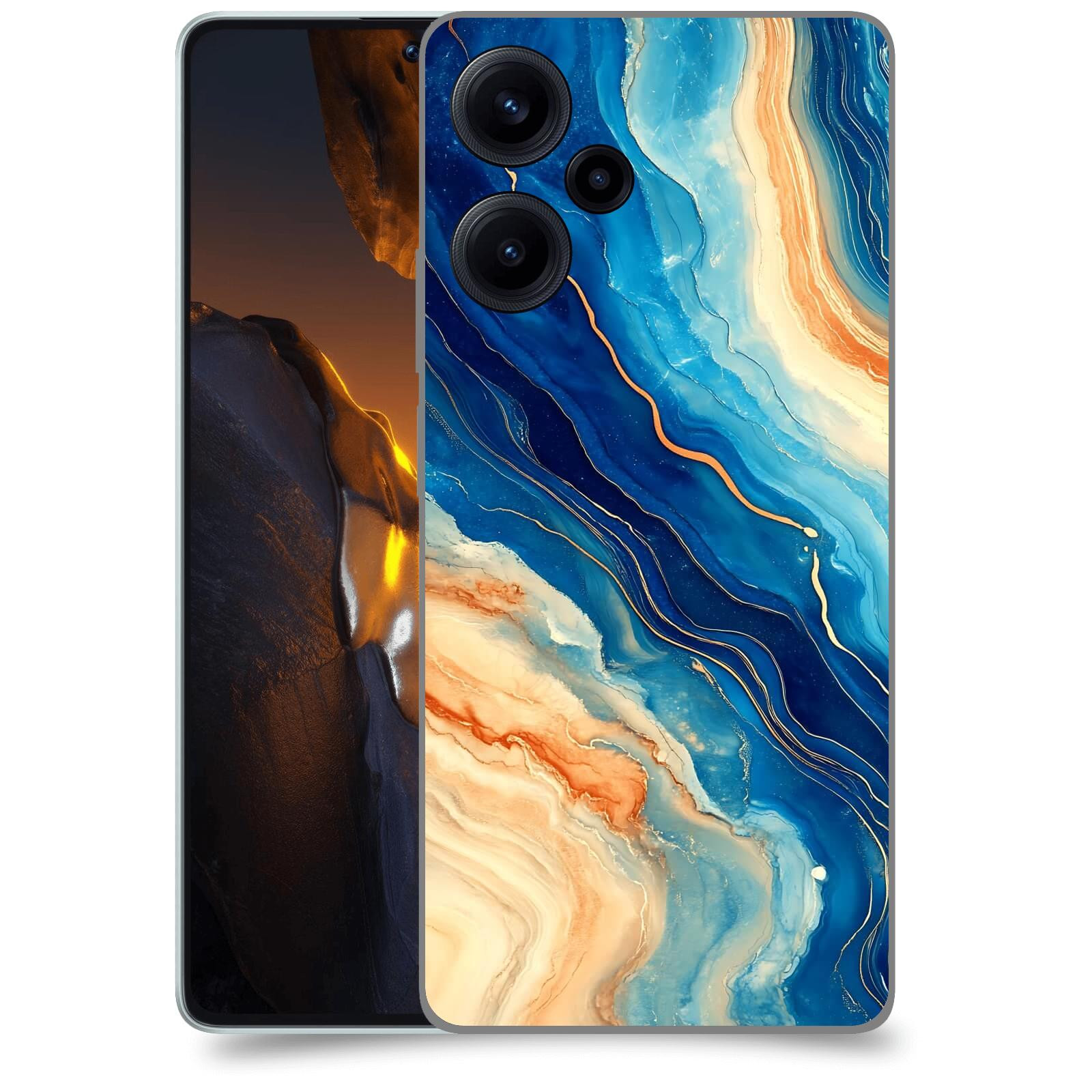 ACOVER Kryt na mobil Xiaomi Poco F5 - Kosmos a Proudění