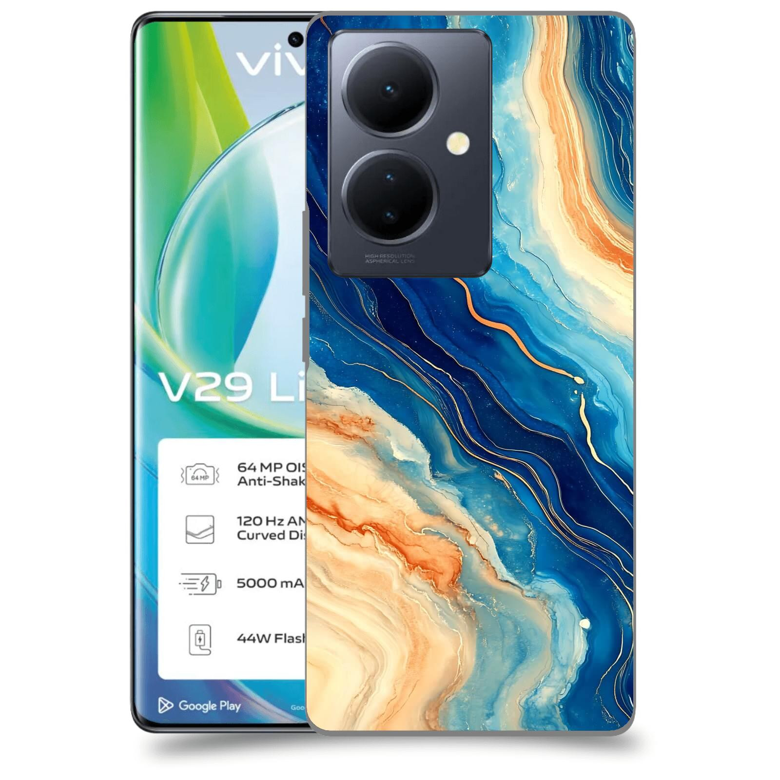 ACOVER Kryt na mobil VIVO V29 Lite 5G - Kosmos a Proudění