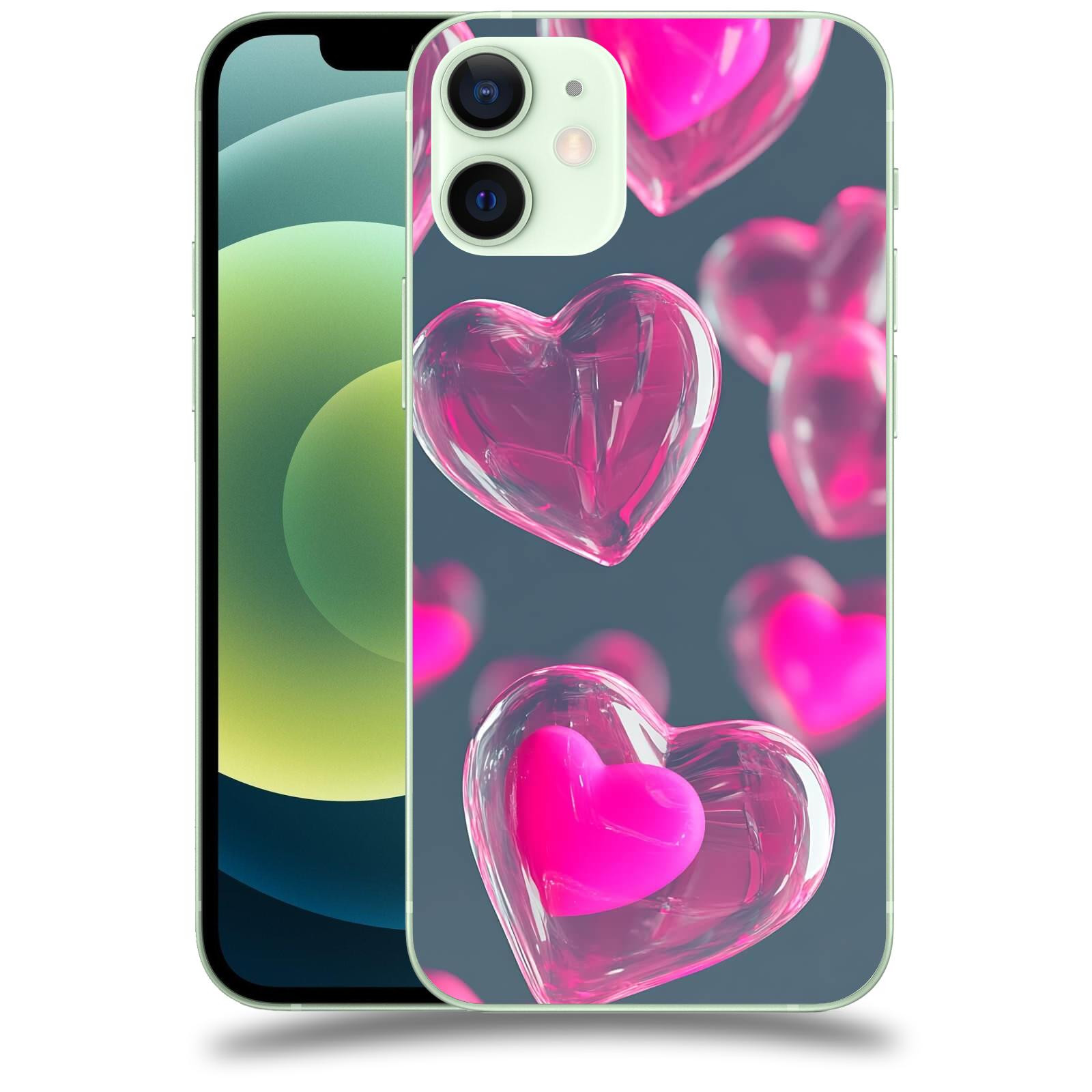 ACOVER Kryt na mobil Apple iPhone 12 mini - Láska a Jemnost