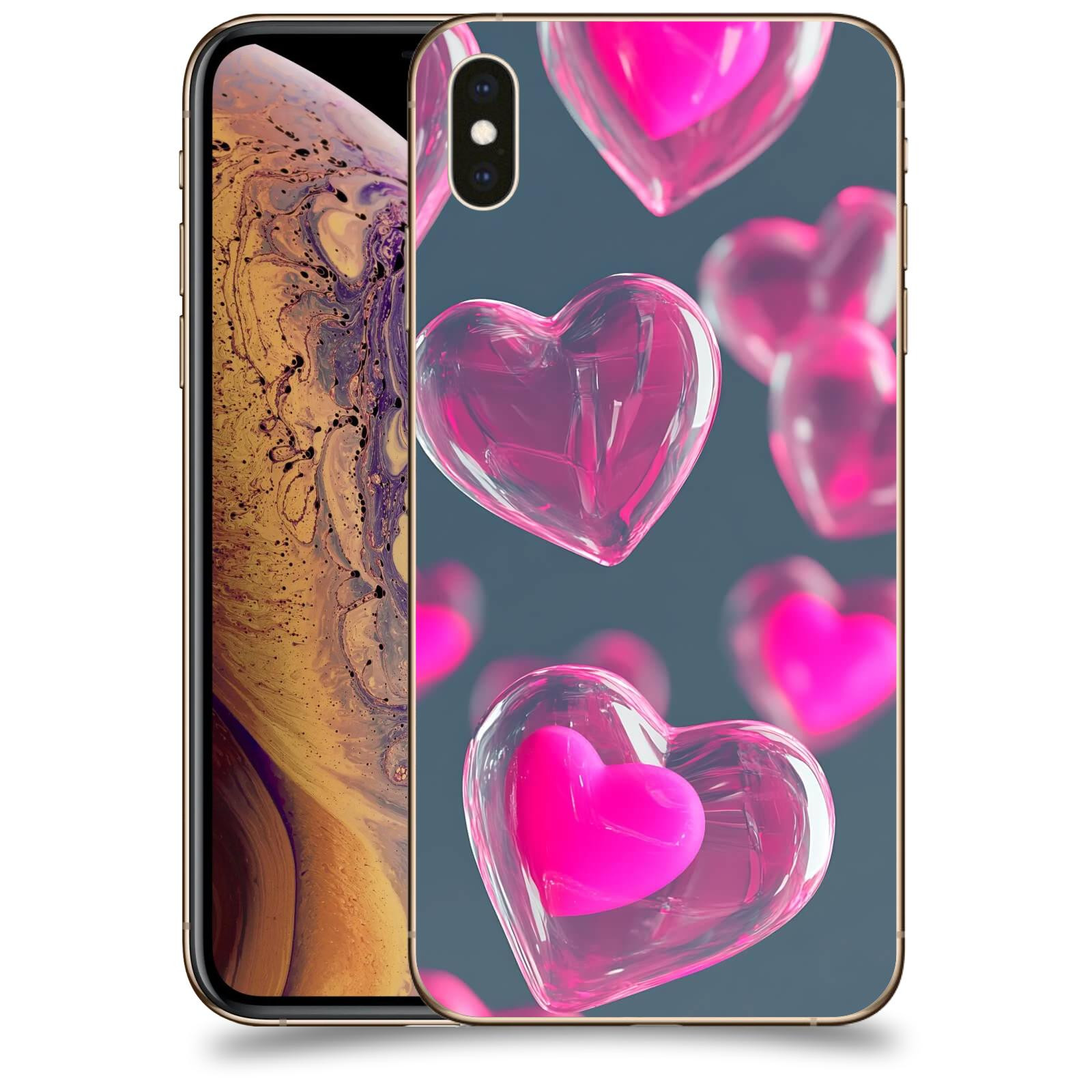 ACOVER Kryt na mobil Apple iPhone XS Max - Láska a Jemnost