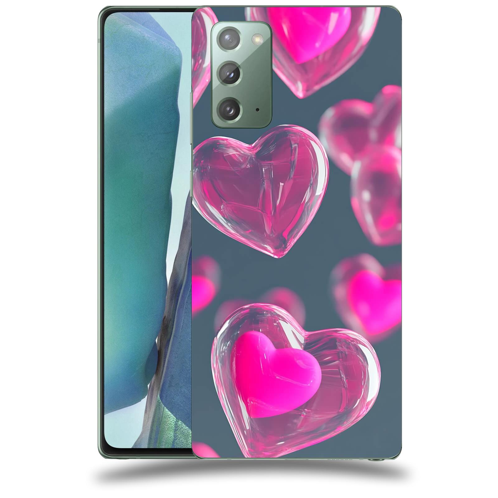 ACOVER Kryt na mobil Samsung Galaxy Note 20 - Láska a Jemnost
