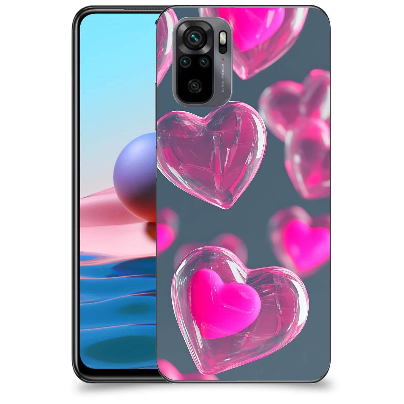 ACOVER Kryt na mobil Xiaomi Redmi Note 10 - Láska a Jemnost