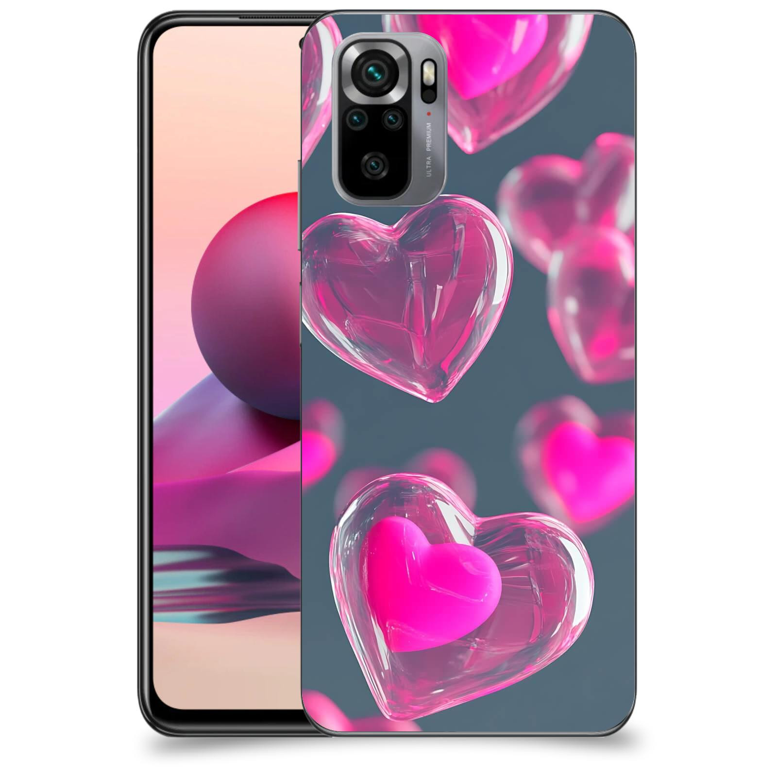 ACOVER Kryt na mobil Xiaomi Redmi Note 10S - Láska a Jemnost