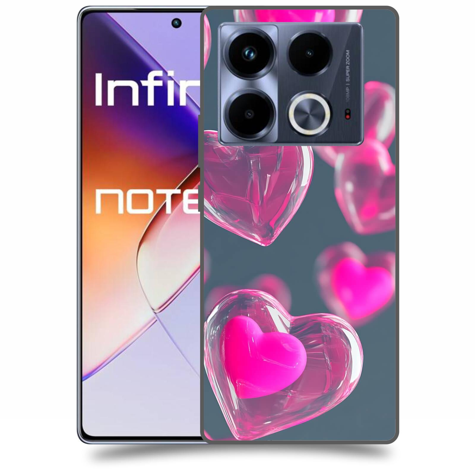 ACOVER Kryt na mobil Infinix Note 40 - Láska a Jemnost