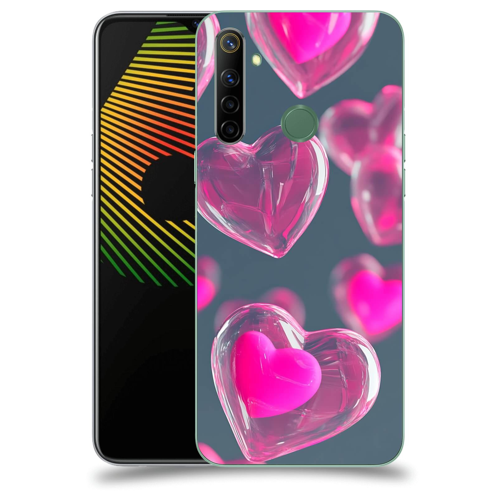 ACOVER Kryt na mobil Realme 6i - Láska a Jemnost