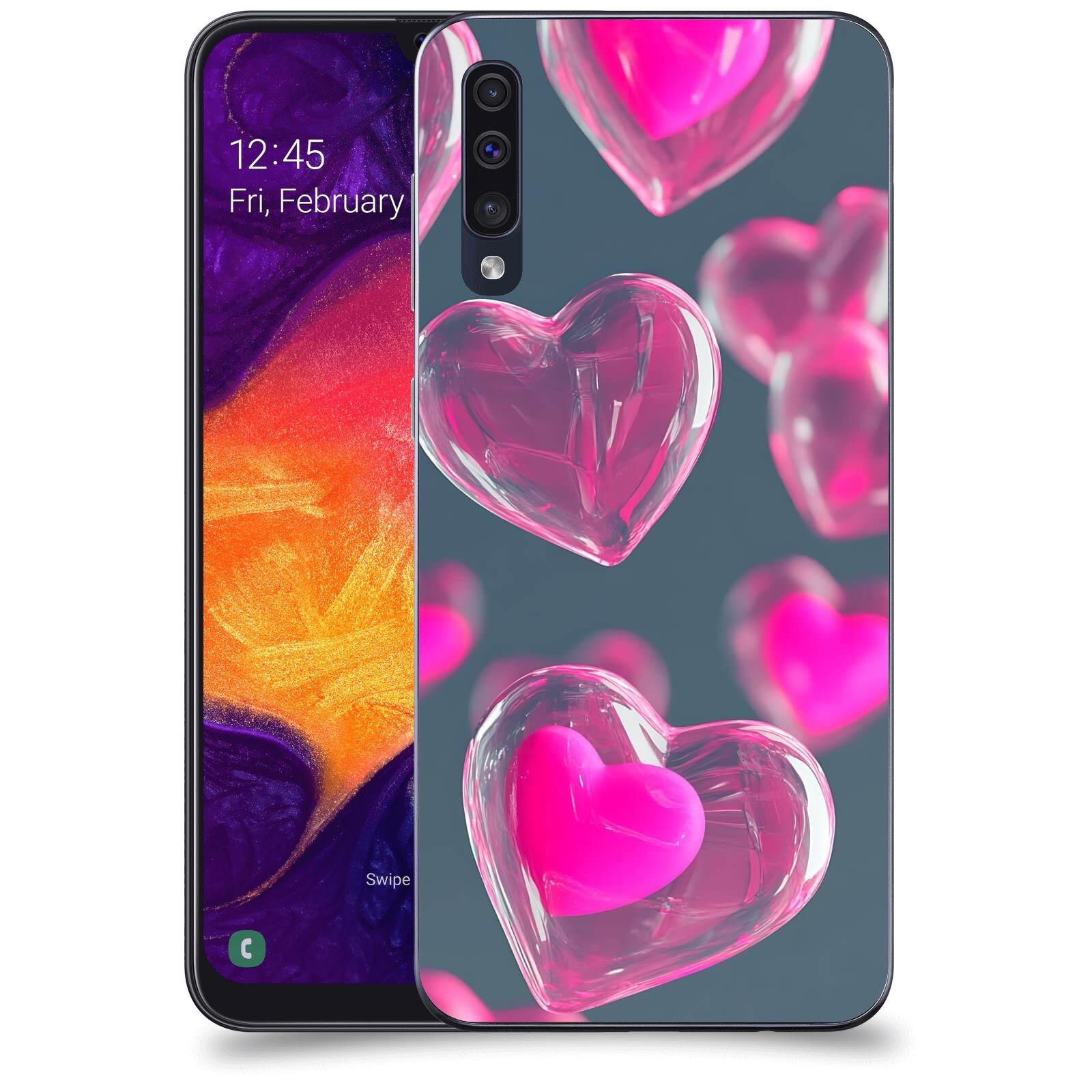ACOVER Kryt na mobil Samsung Galaxy A50 A505F - Láska a Jemnost