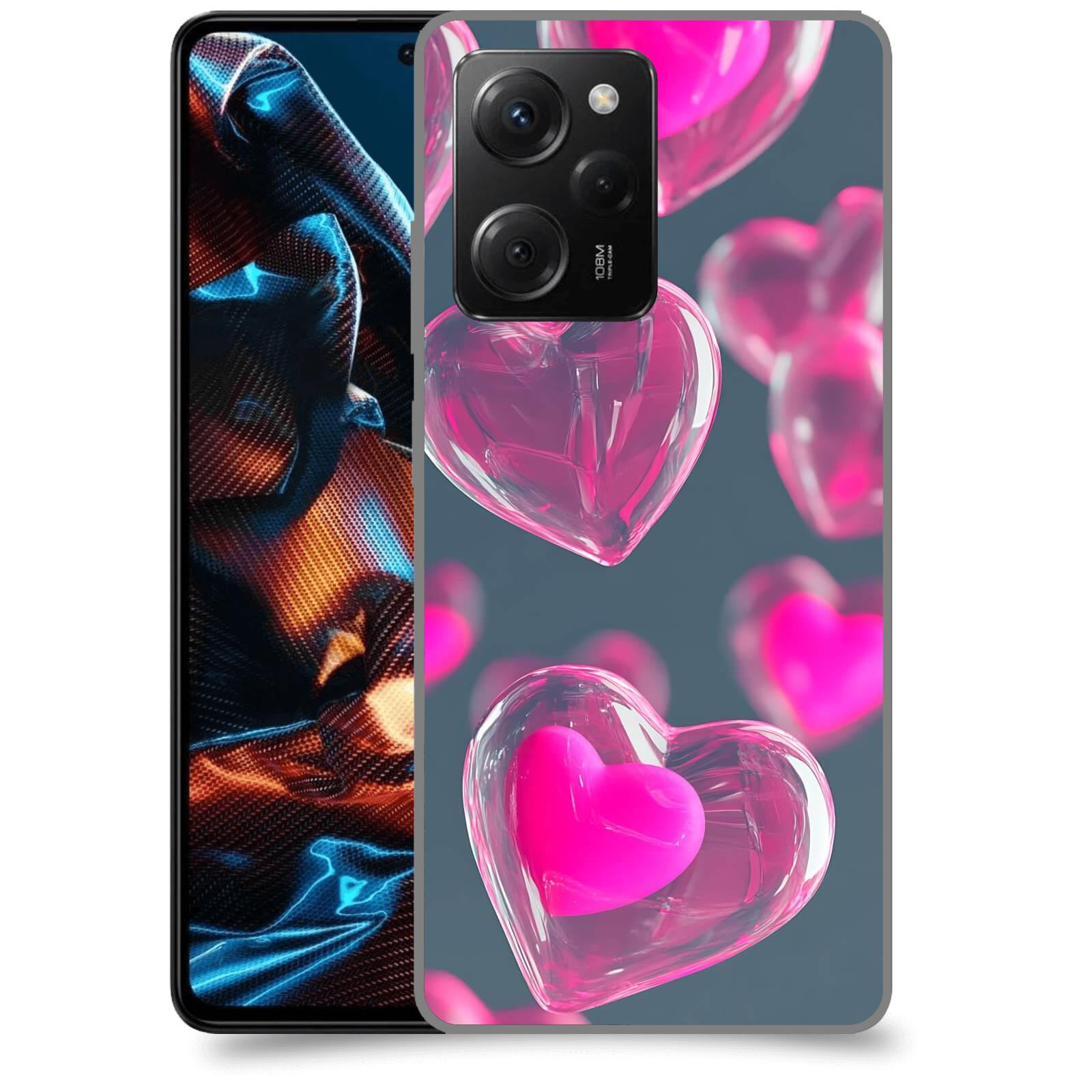 ACOVER Kryt na mobil Xiaomi Poco X5 Pro - Láska a Jemnost