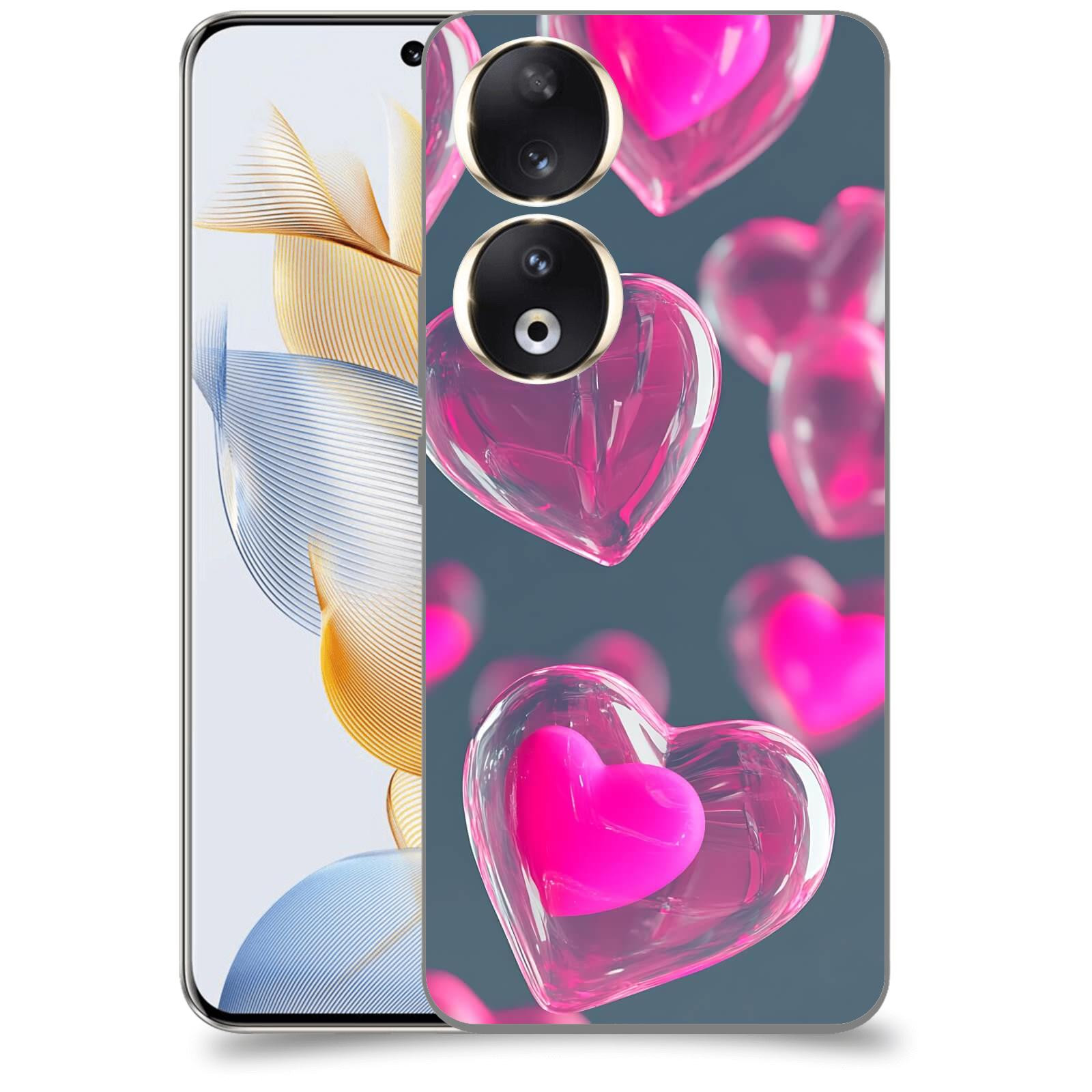 ACOVER Kryt na mobil Honor 90 - Láska a Jemnost