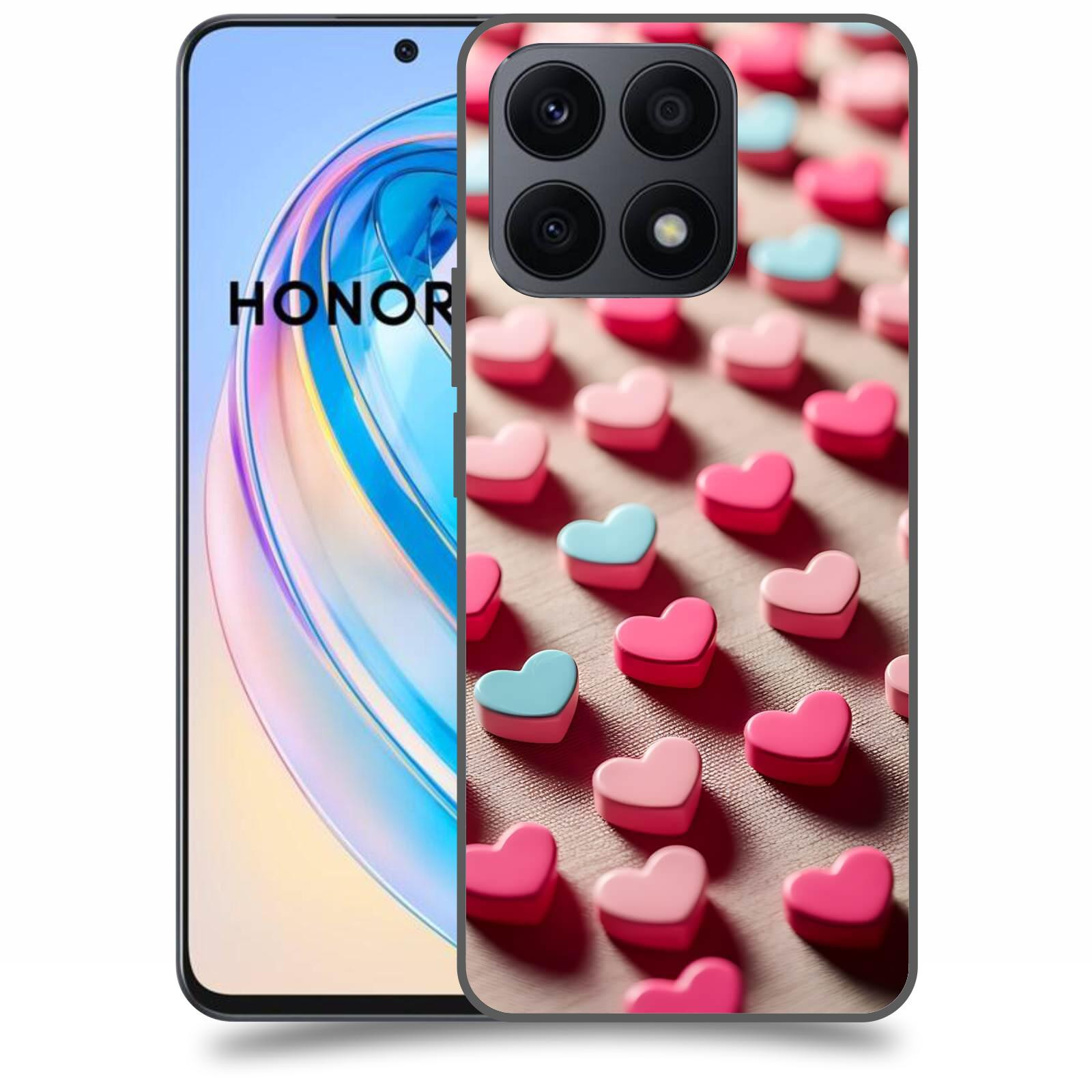 ACOVER Kryt na mobil Honor X8a - Láska a Nekonečnost