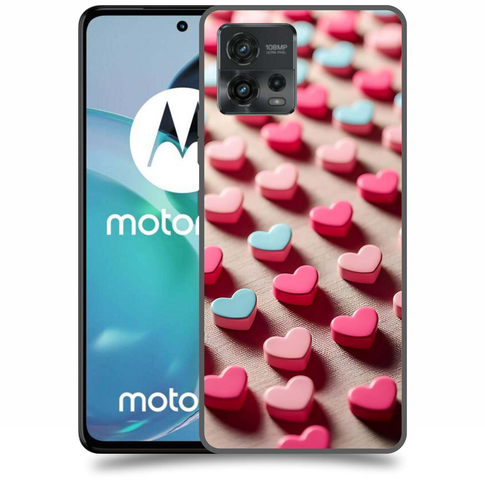ACOVER Kryt na mobil Motorola Moto G72 - Láska a Nekonečnost