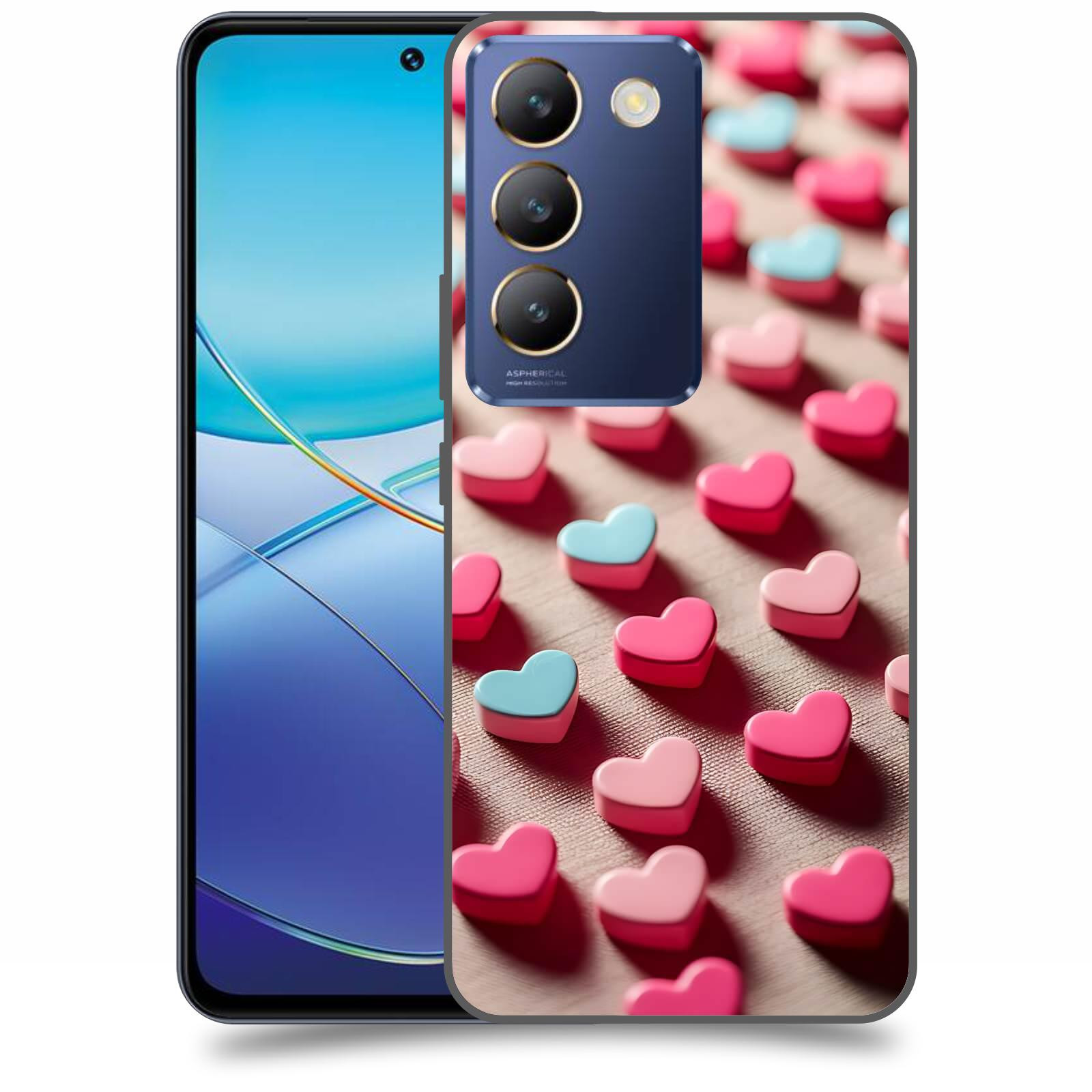 ACOVER Kryt na mobil Vivo V40SE - Láska a Nekonečnost