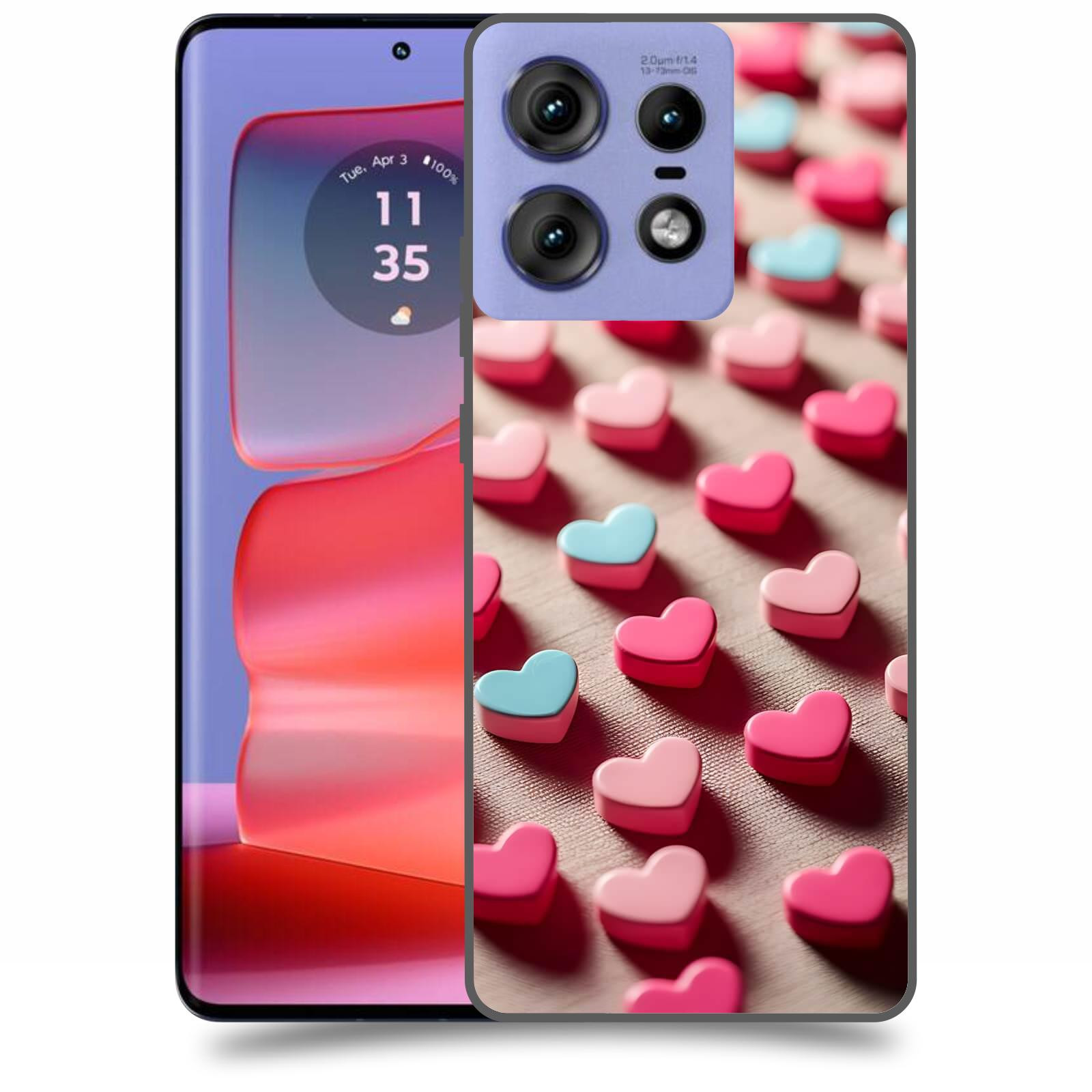 ACOVER Kryt na mobil Motorola Edge 50 Pro - Láska a Nekonečnost