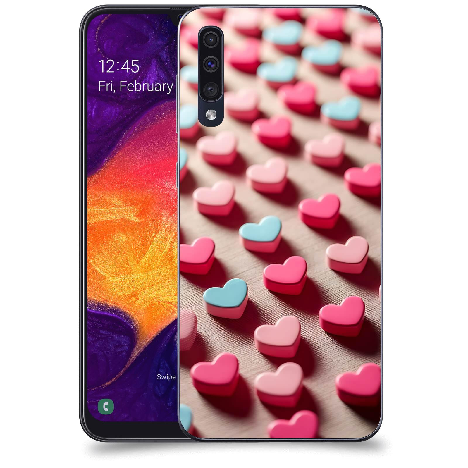 ACOVER Kryt na mobil Samsung Galaxy A50 A505F - Láska a Nekonečnost