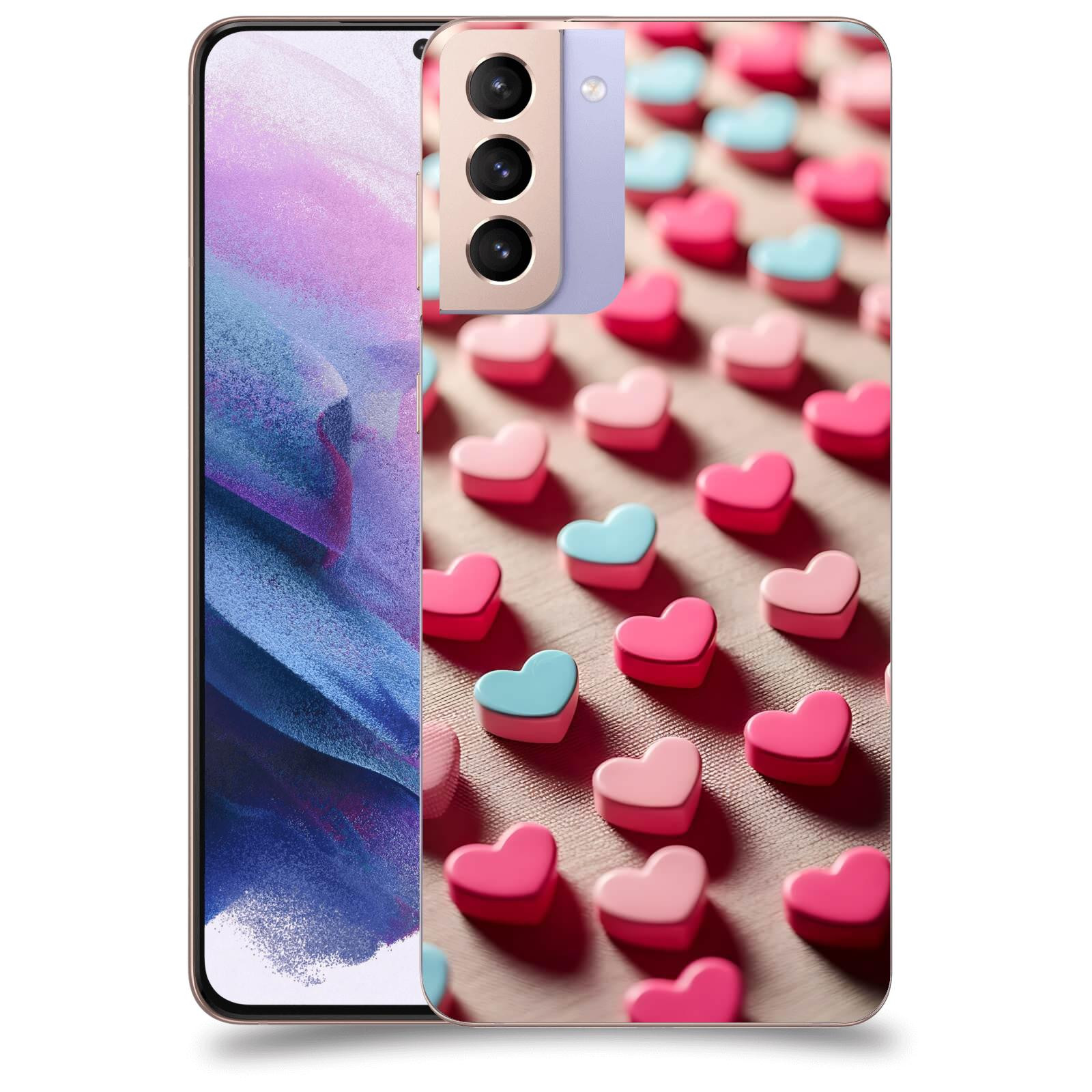 ACOVER Kryt na mobil Samsung Galaxy S21+ G996F - Láska a Nekonečnost