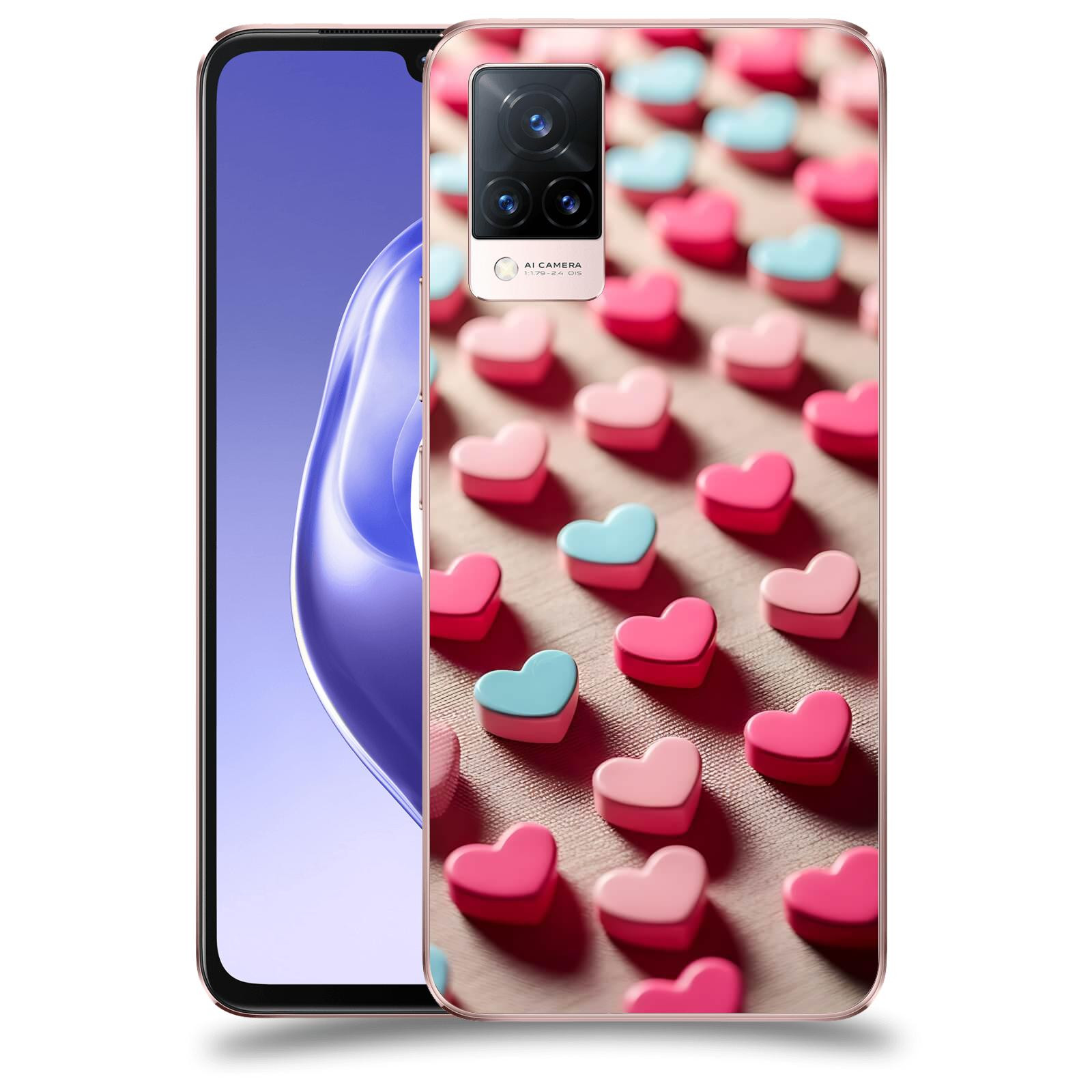 ACOVER Kryt na mobil Vivo V21 5G - Láska a Nekonečnost