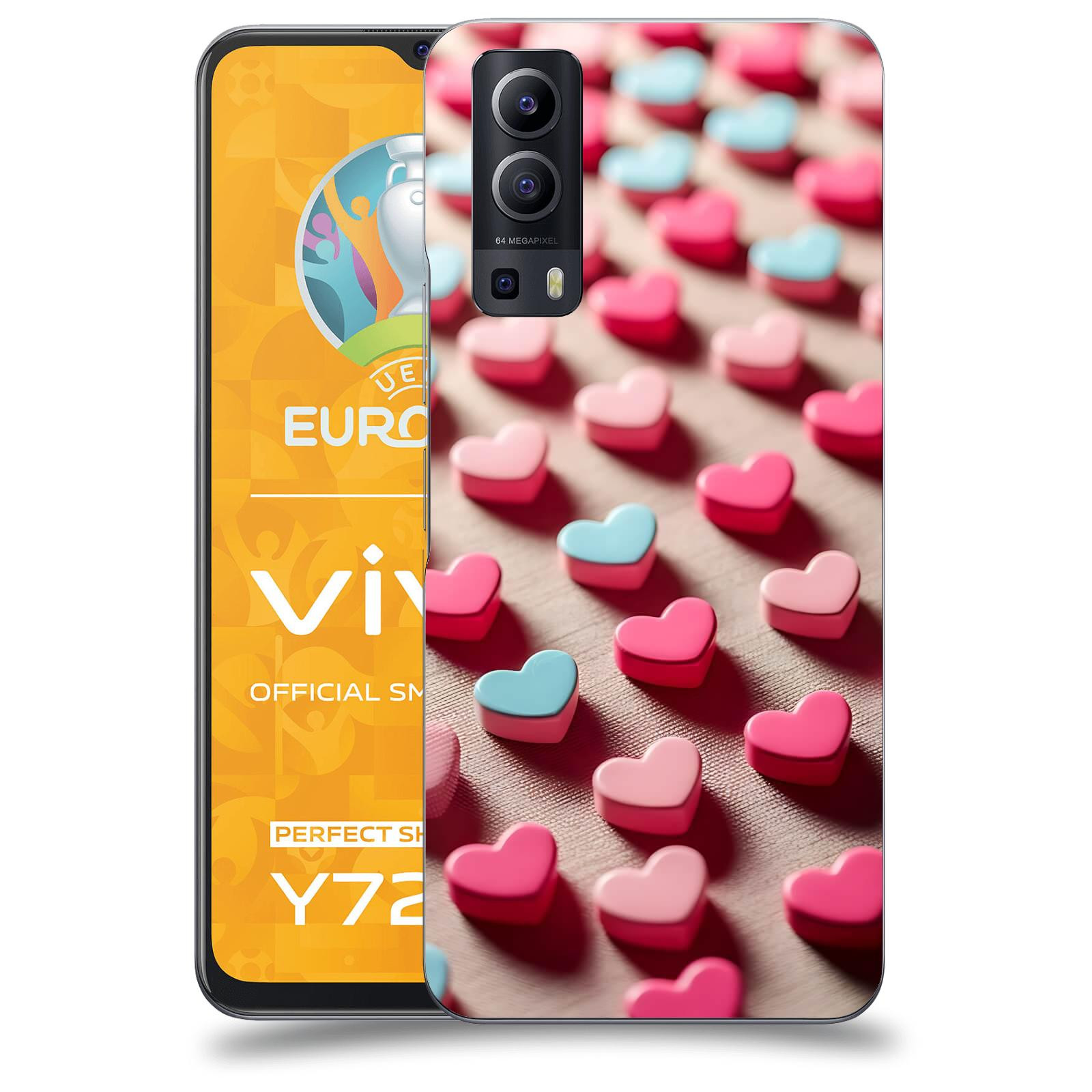 ACOVER Kryt na mobil Vivo Y72 5G - Láska a Nekonečnost