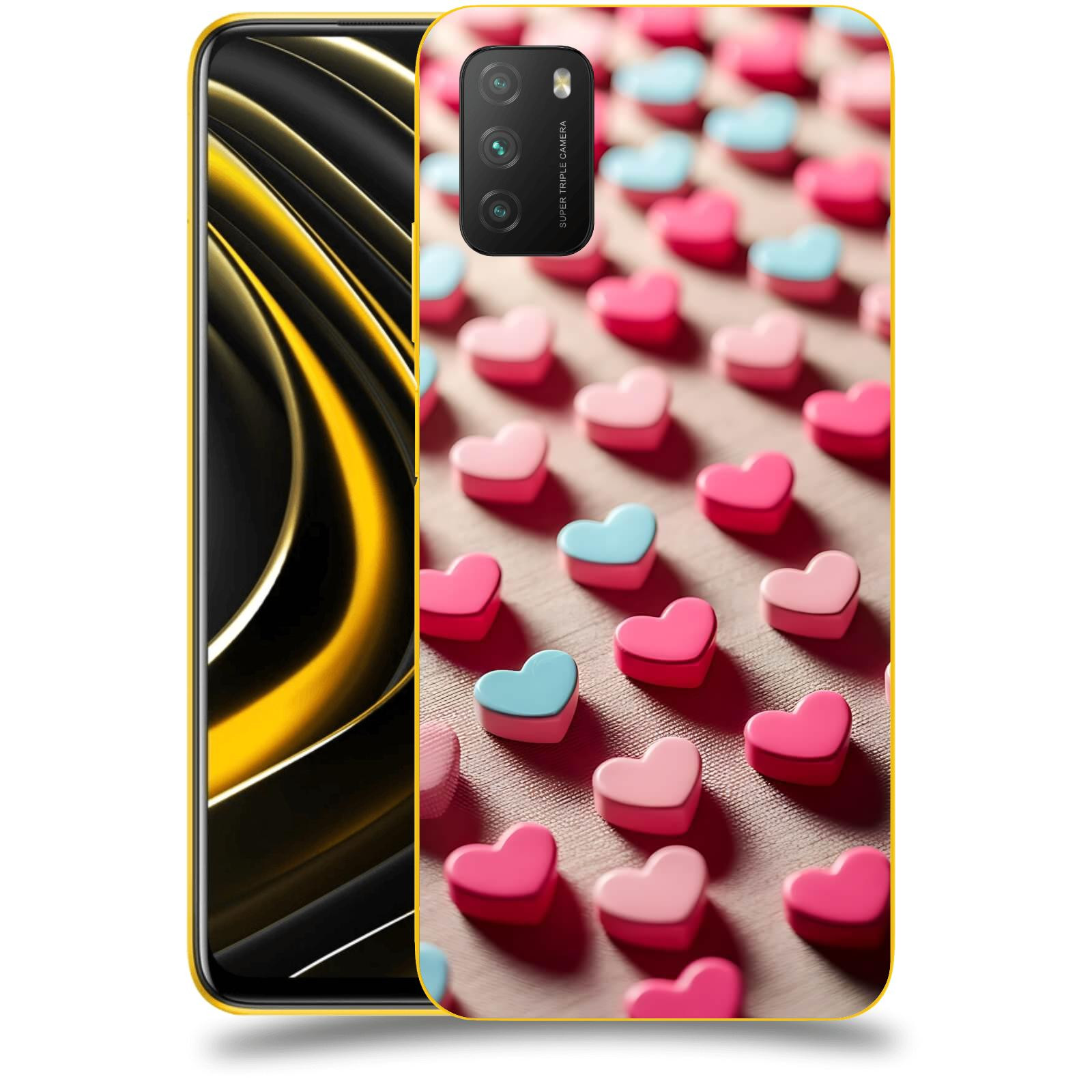 ACOVER Kryt na mobil Xiaomi Poco M3 - Láska a Nekonečnost