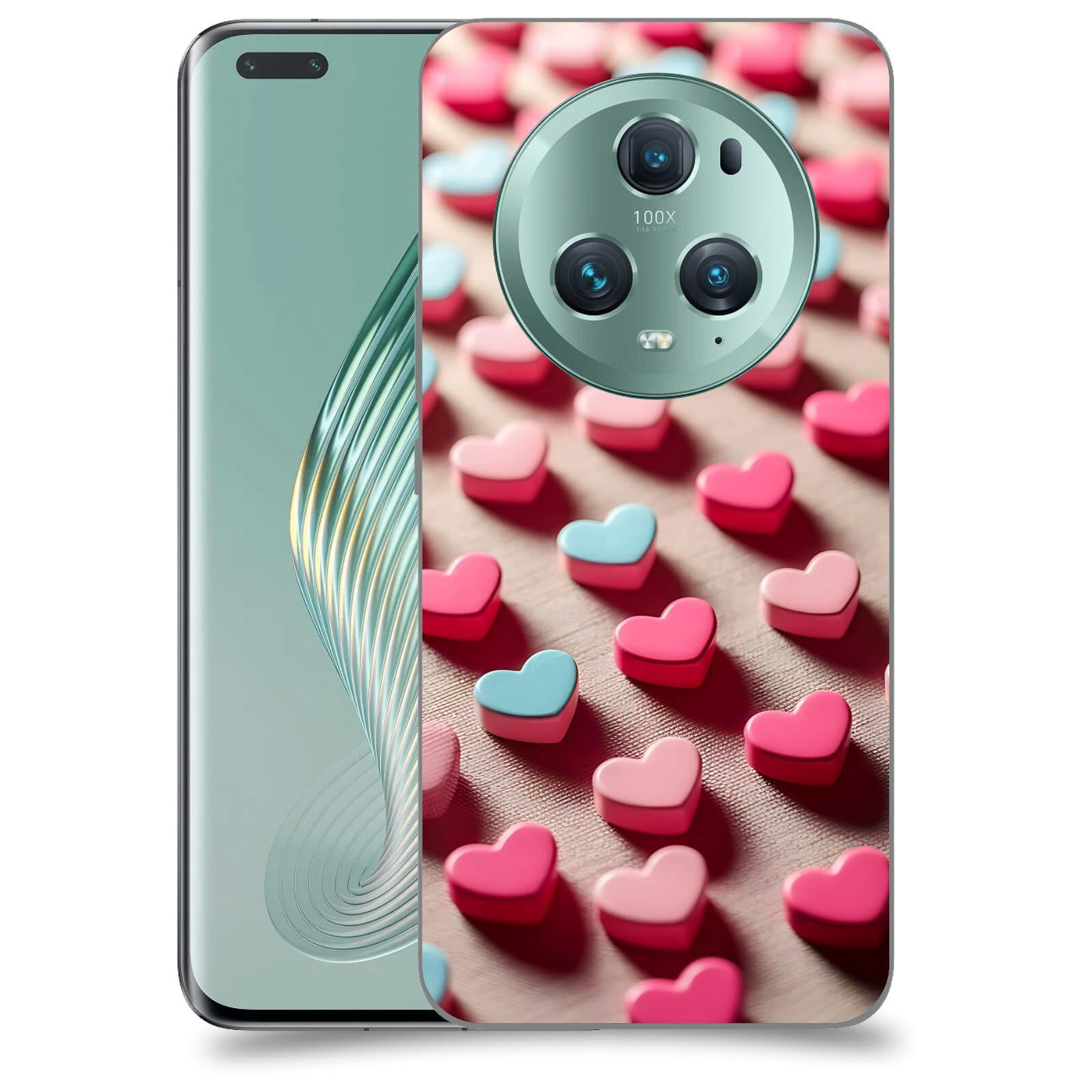 ACOVER Kryt na mobil Honor Magic5 Pro - Láska a Nekonečnost