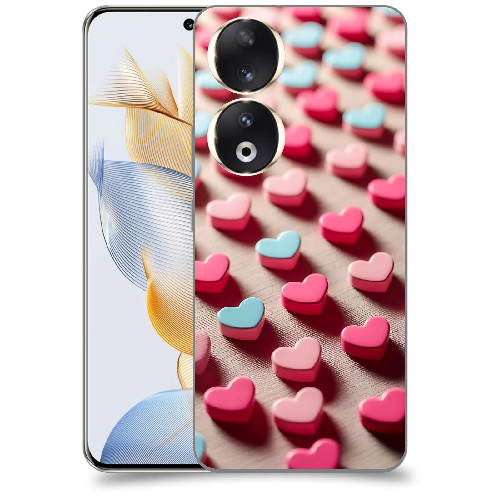 ACOVER Kryt na mobil Honor 90 - Láska a Nekonečnost