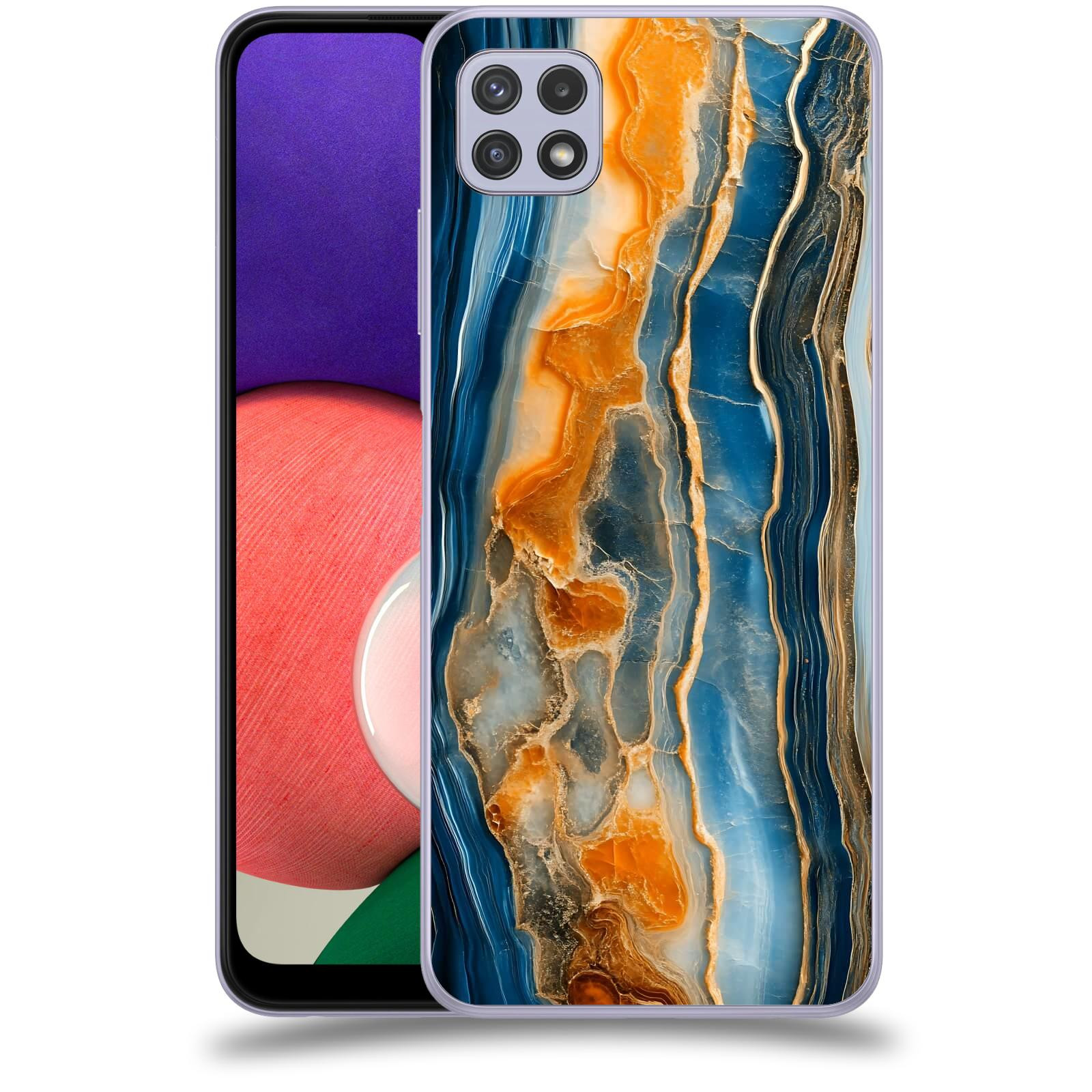 ACOVER Kryt na mobil Samsung Galaxy A22 5G A226B - Minerál a Energie