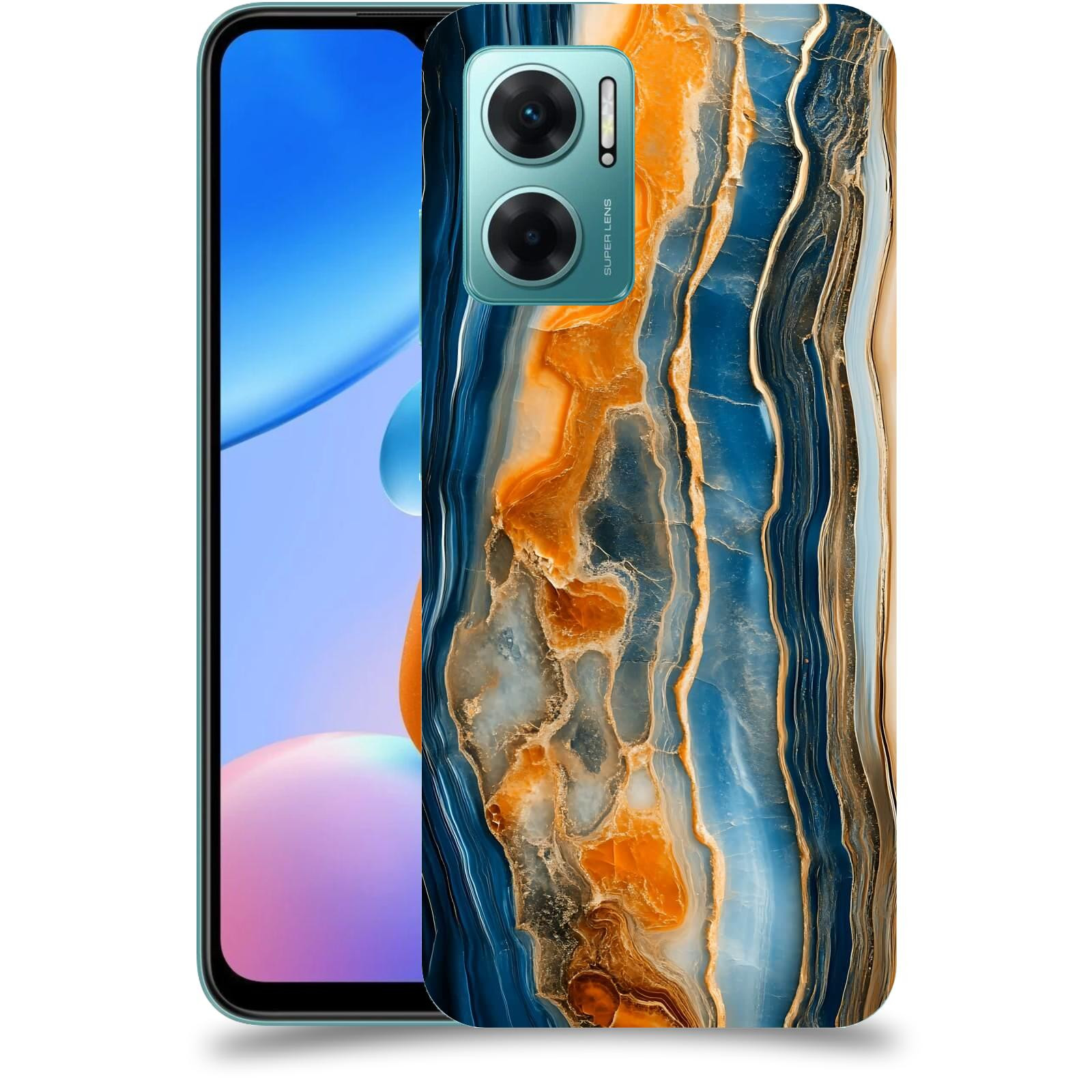 ACOVER Kryt na mobil Xiaomi Redmi 10 5G - Minerál a Energie