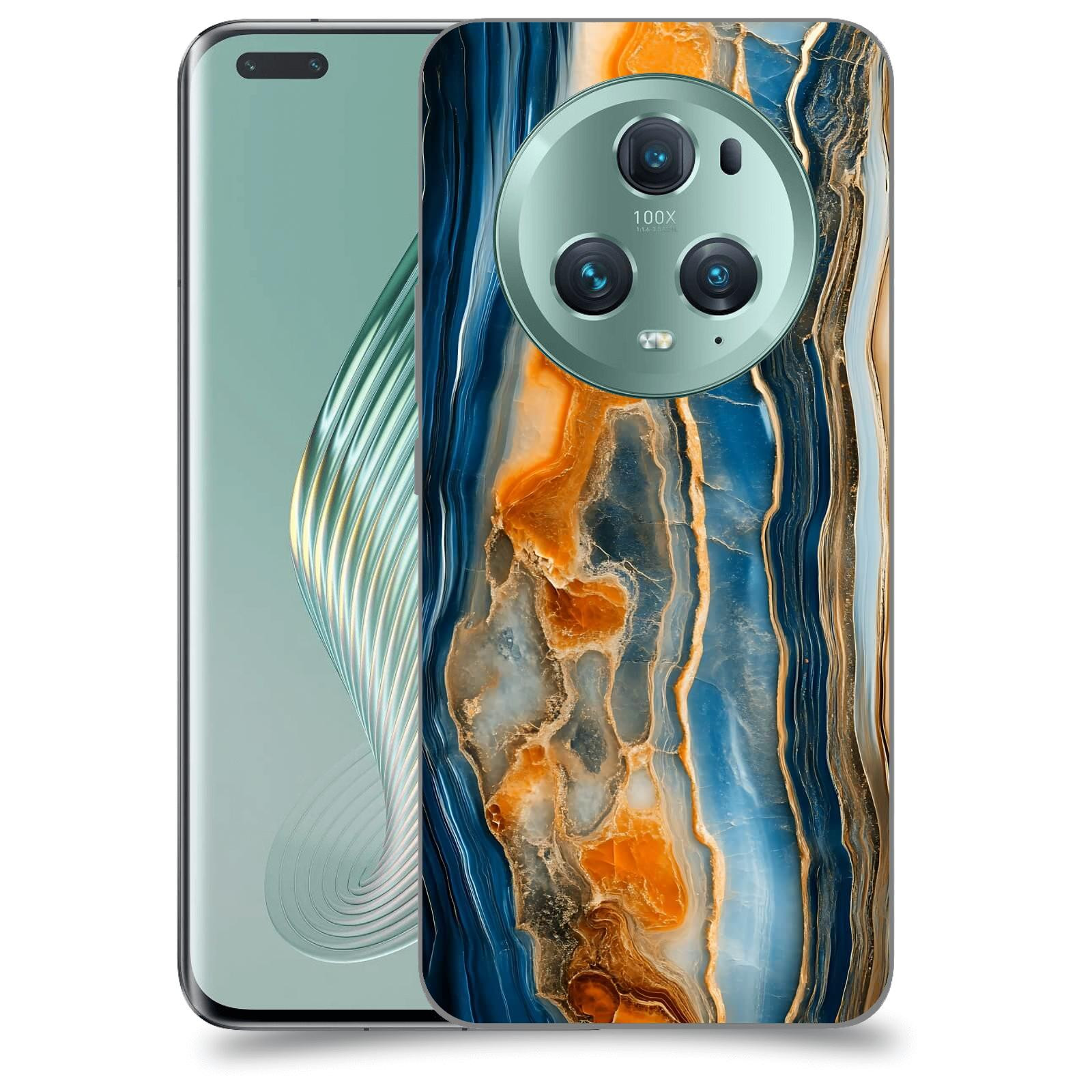 ACOVER Kryt na mobil Honor Magic5 Pro - Minerál a Energie