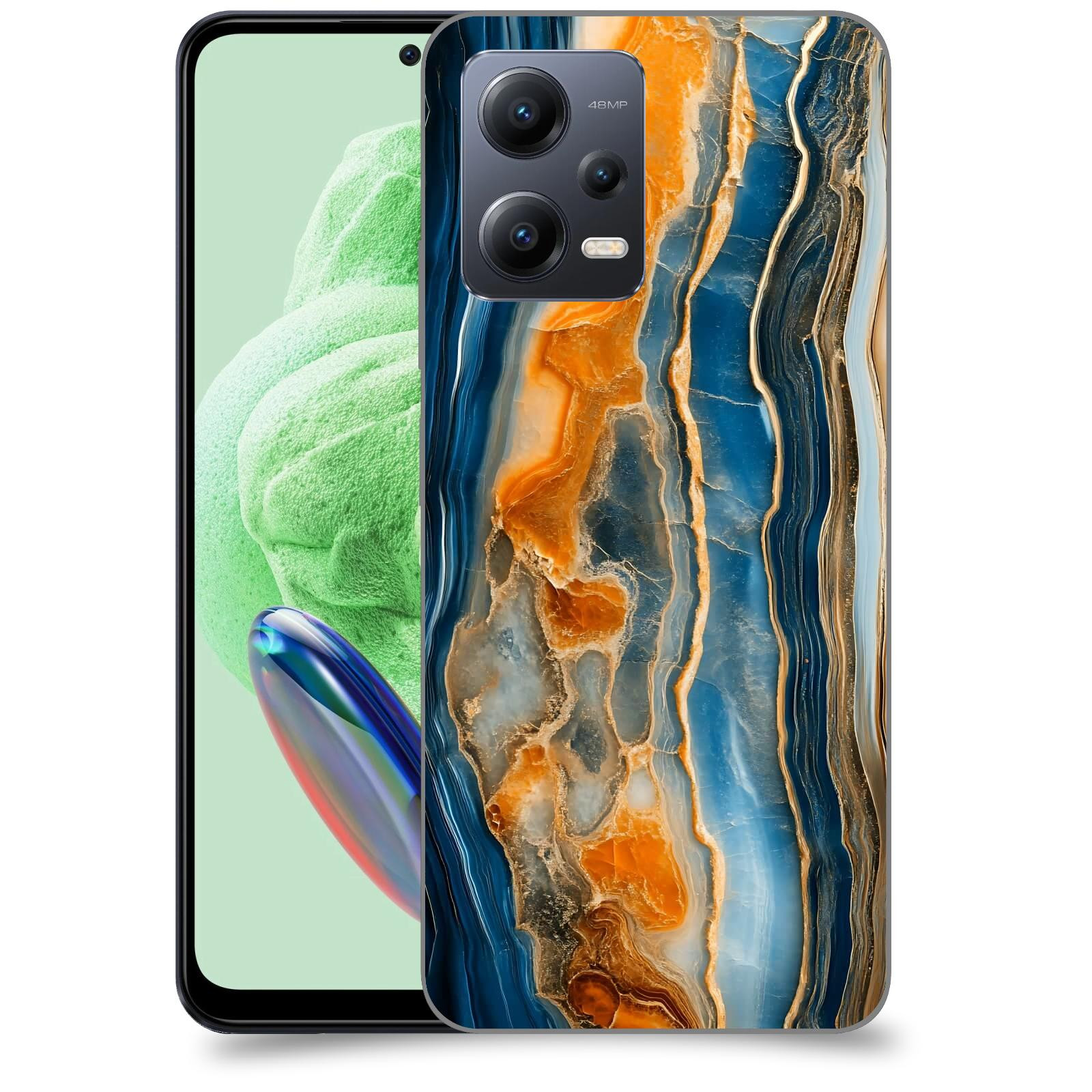 ACOVER Kryt na mobil Xiaomi Redmi Note 12 PRO 5G - Minerál a Energie