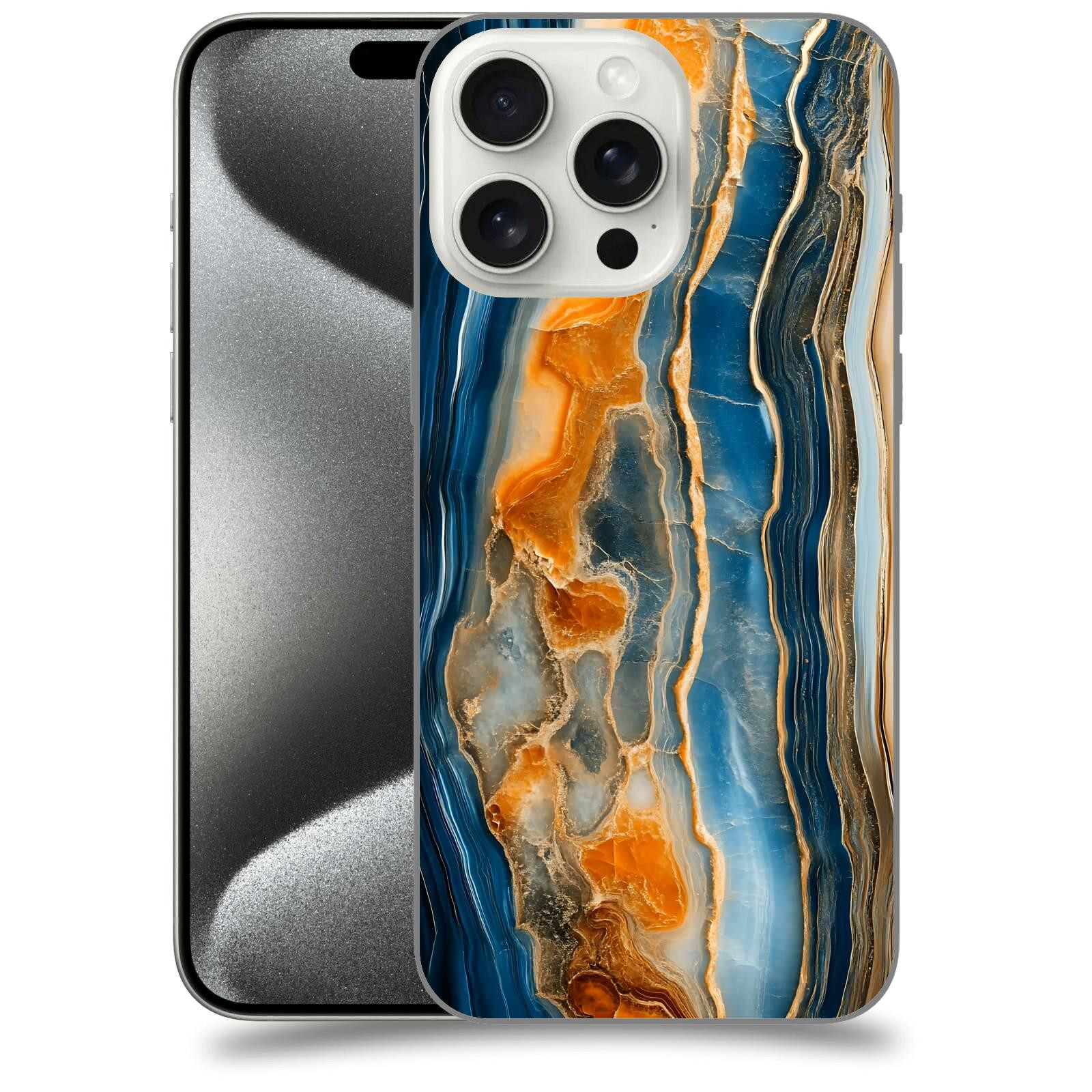 ACOVER Kryt na mobil Apple iPhone 15 pro max - Minerál a Energie