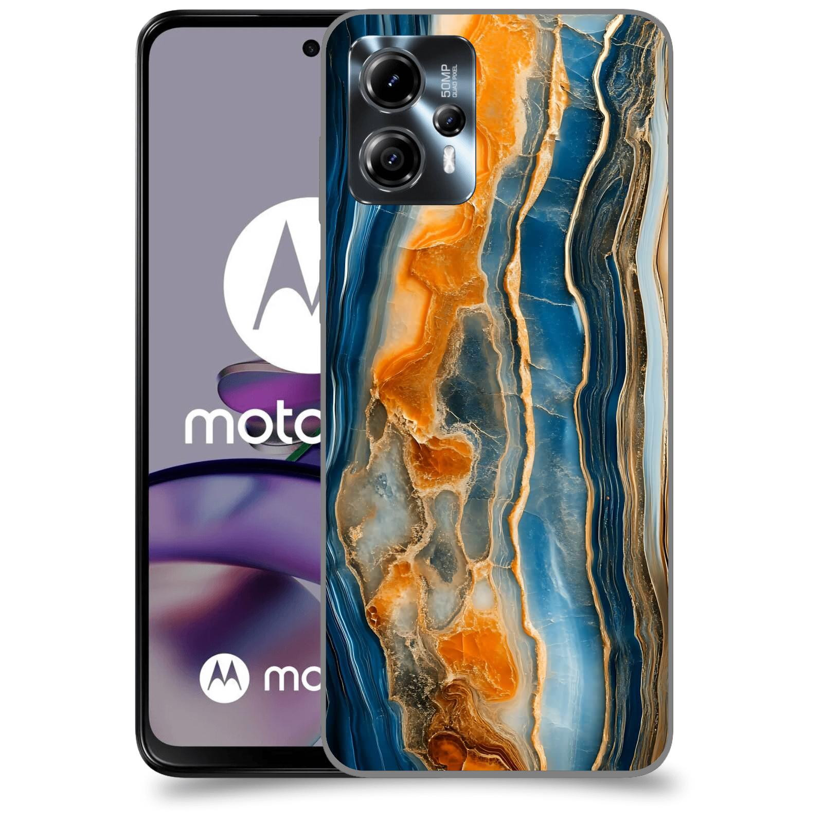 ACOVER Kryt na mobil Motorola Moto G13 - Minerál a Energie