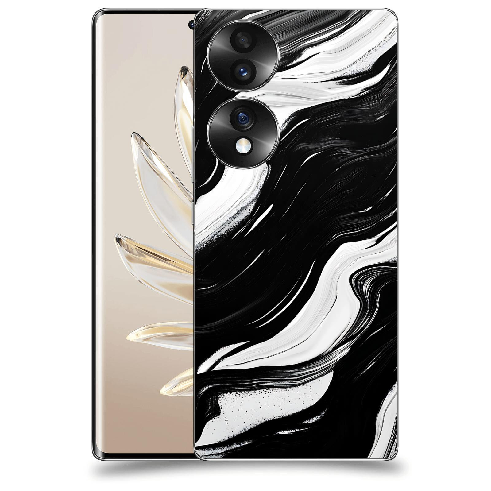 ACOVER Kryt na mobil Honor 70 - Monochromie a Proudění