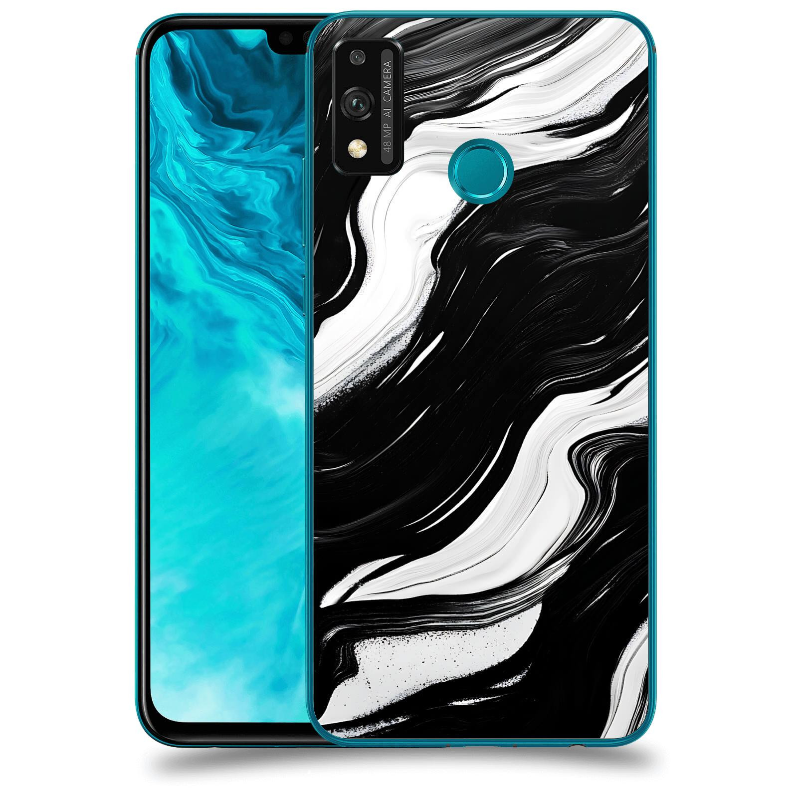 ACOVER Kryt na mobil Honor 9X Lite - Monochromie a Proudění