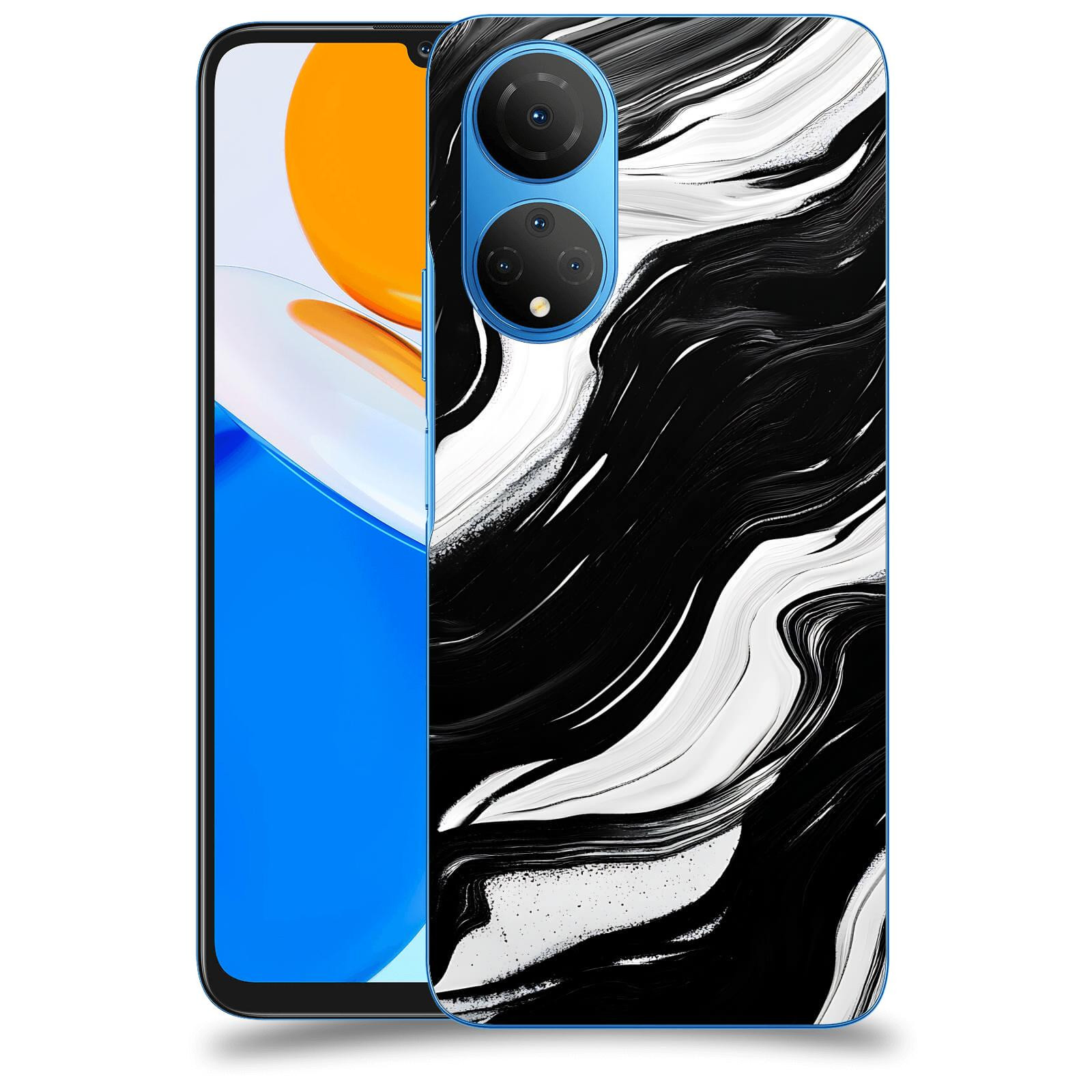 ACOVER Kryt na mobil Honor X7 - Monochromie a Proudění