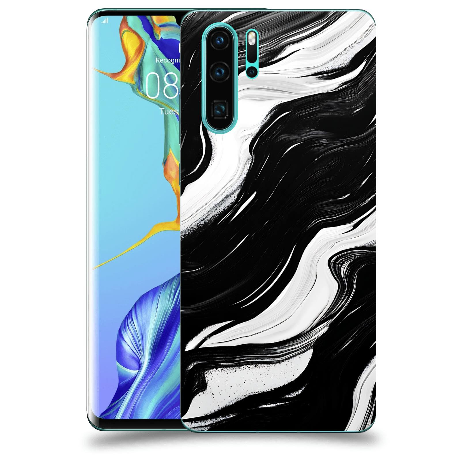 ACOVER Kryt na mobil Huawei P30 Pro - Monochromie a Proudění