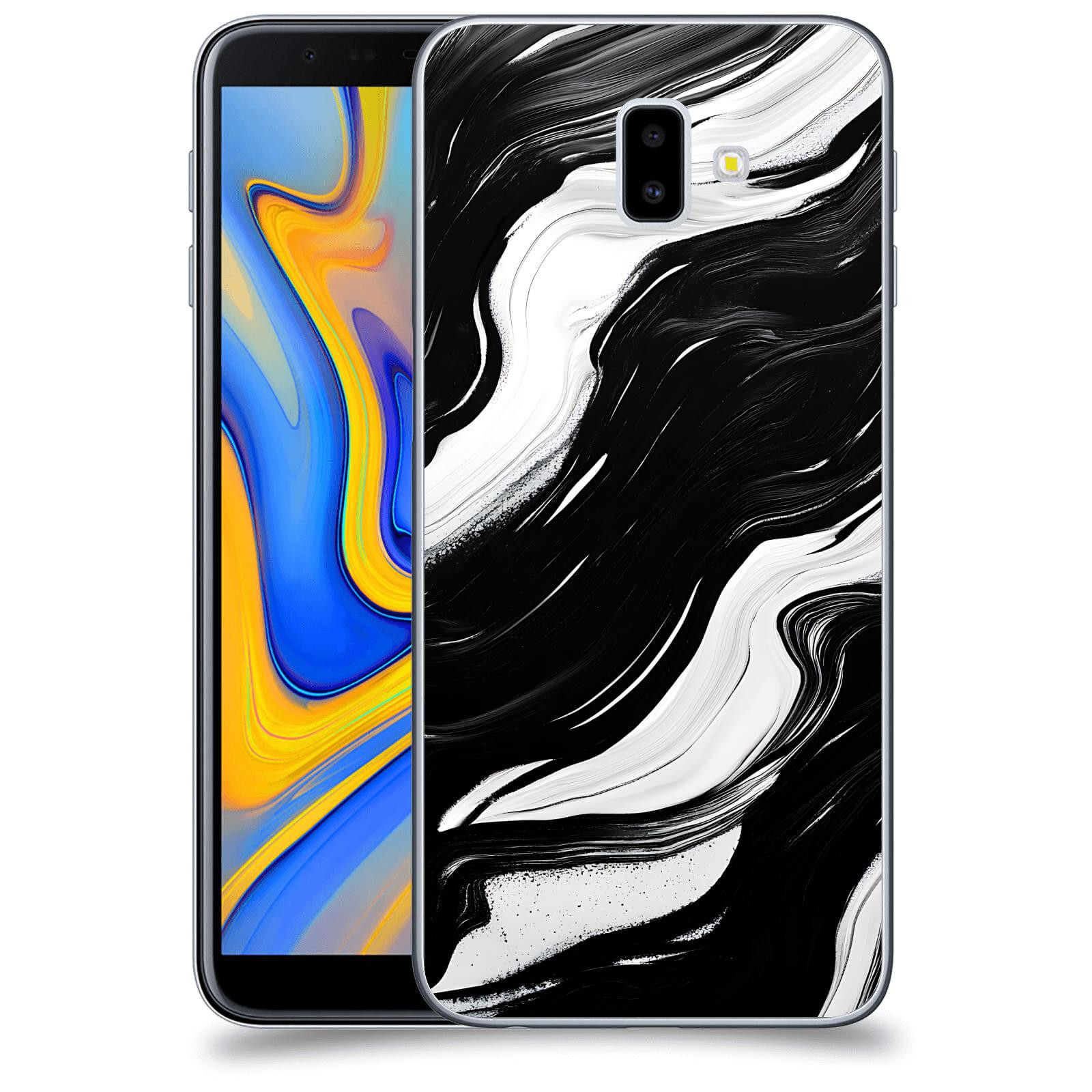 ACOVER Kryt na mobil Samsung Galaxy J6+ J610F - Monochromie a Proudění