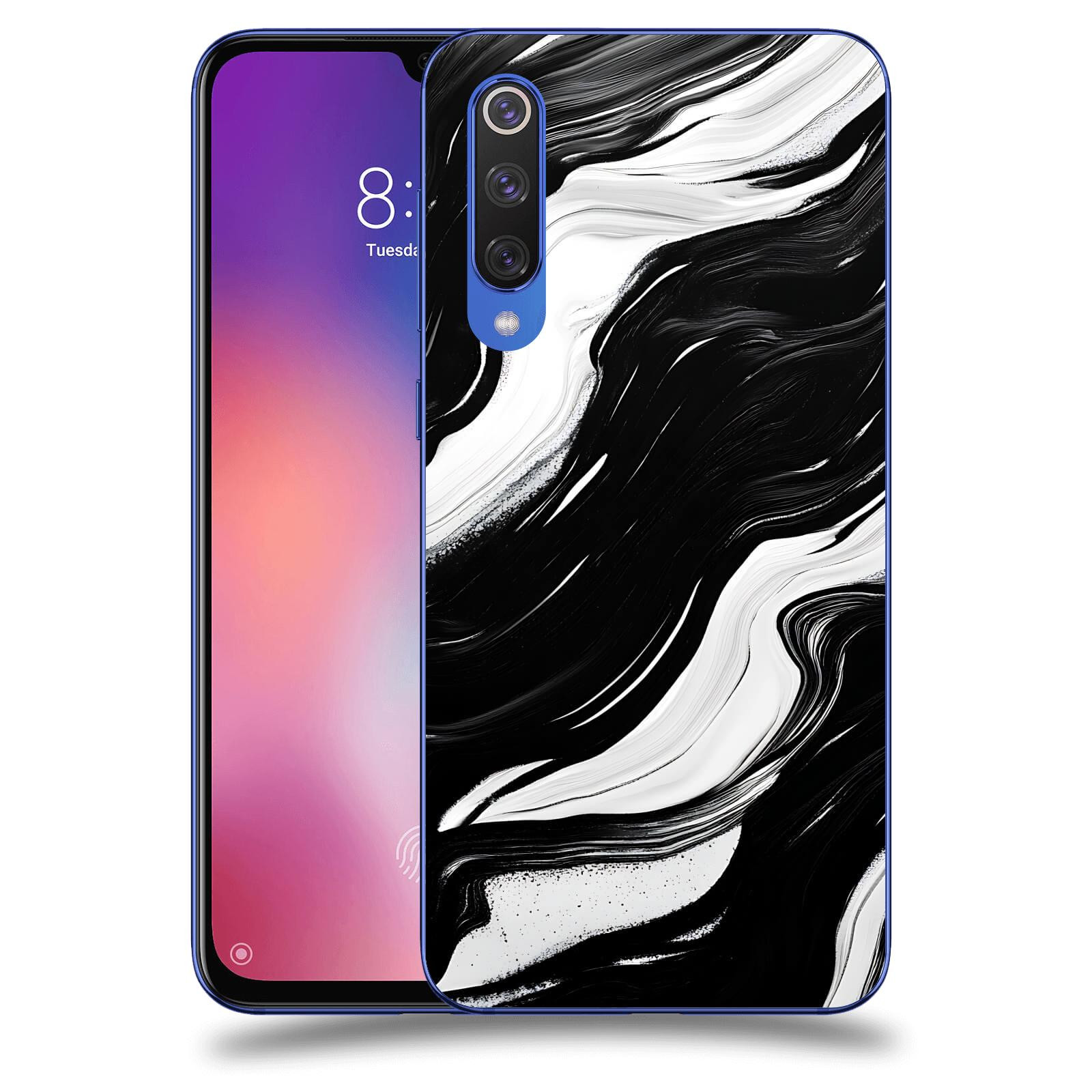 ACOVER Kryt na mobil Xiaomi Mi 9 SE - Monochromie a Proudění