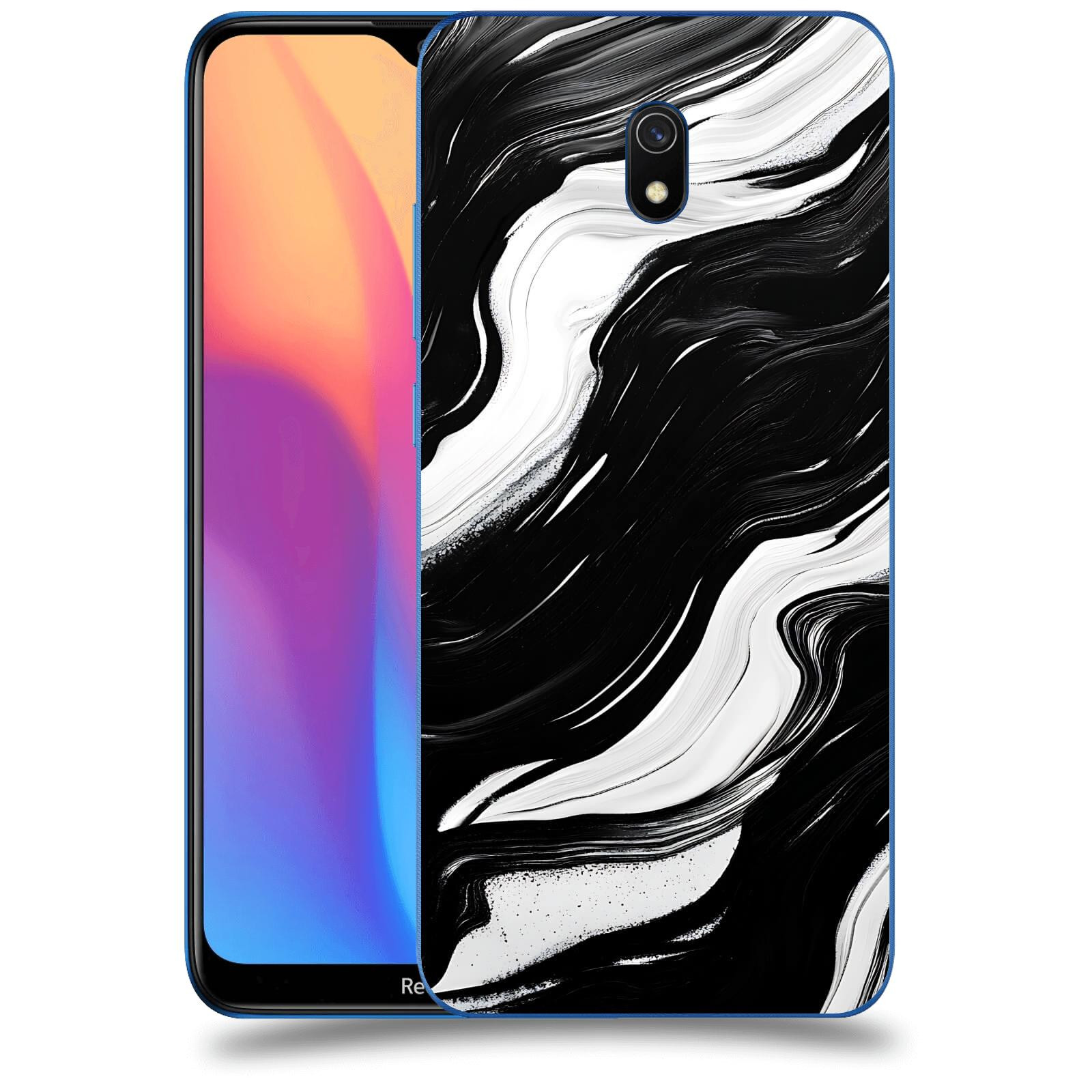 ACOVER Kryt na mobil Xiaomi Redmi 8A - Monochromie a Proudění