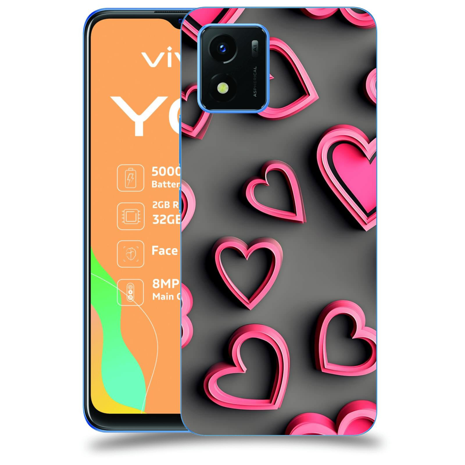 ACOVER Kryt na mobil Vivo Y01 - Romantika a Harmonie