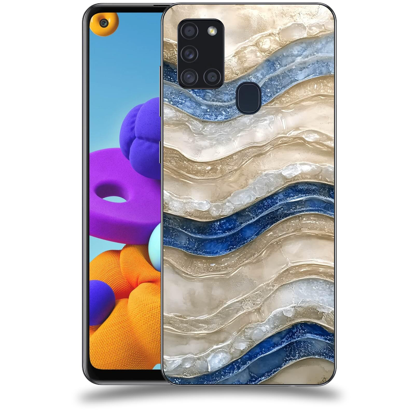 ACOVER Kryt na mobil Samsung Galaxy A21s - Struktura a Harmonie