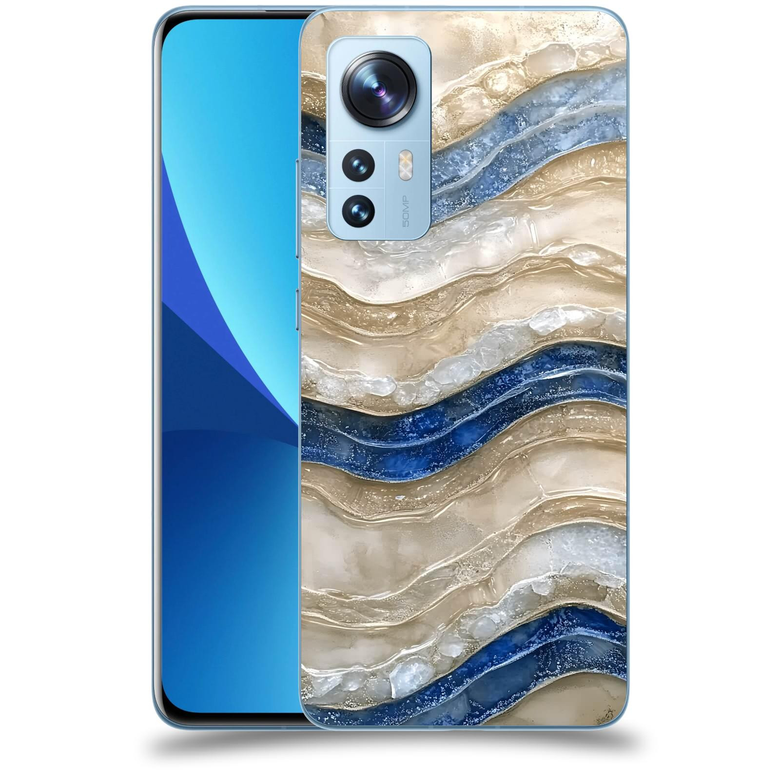 ACOVER Kryt na mobil Xiaomi 12X - Struktura a Harmonie