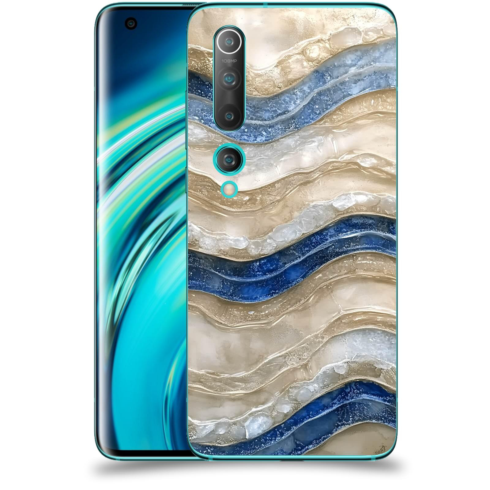 ACOVER Kryt na mobil Xiaomi Mi 10 - Struktura a Harmonie