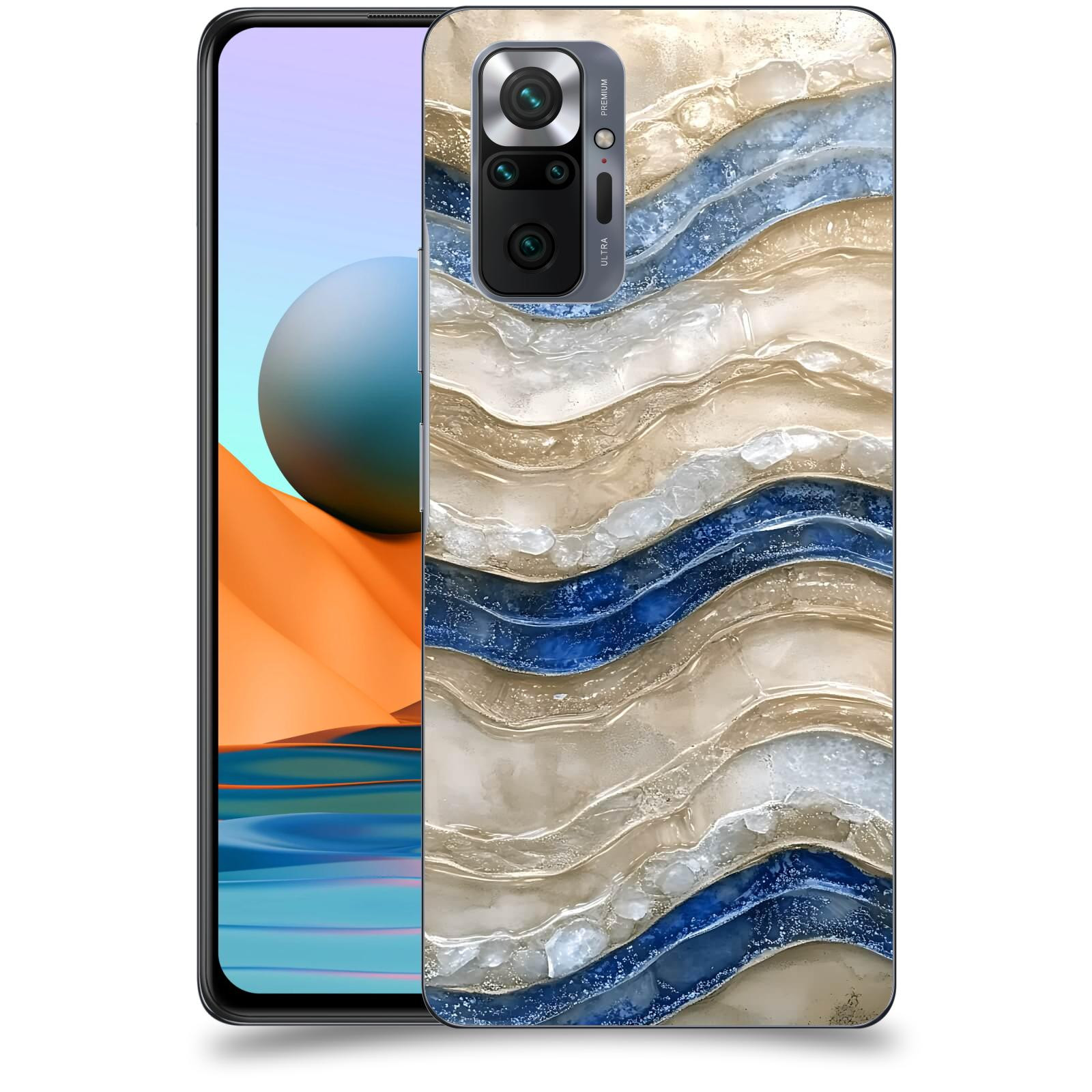 ACOVER Kryt na mobil Xiaomi Redmi Note 10 Pro - Struktura a Harmonie