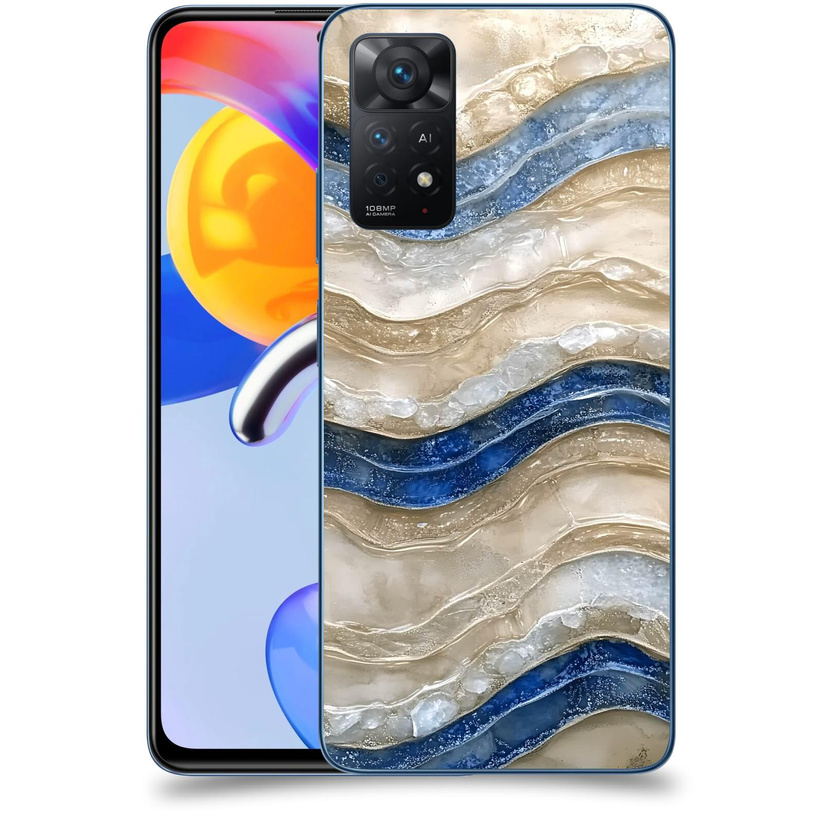 ACOVER Kryt na mobil Xiaomi Redmi Note 11 Pro 5G - Struktura a Harmonie